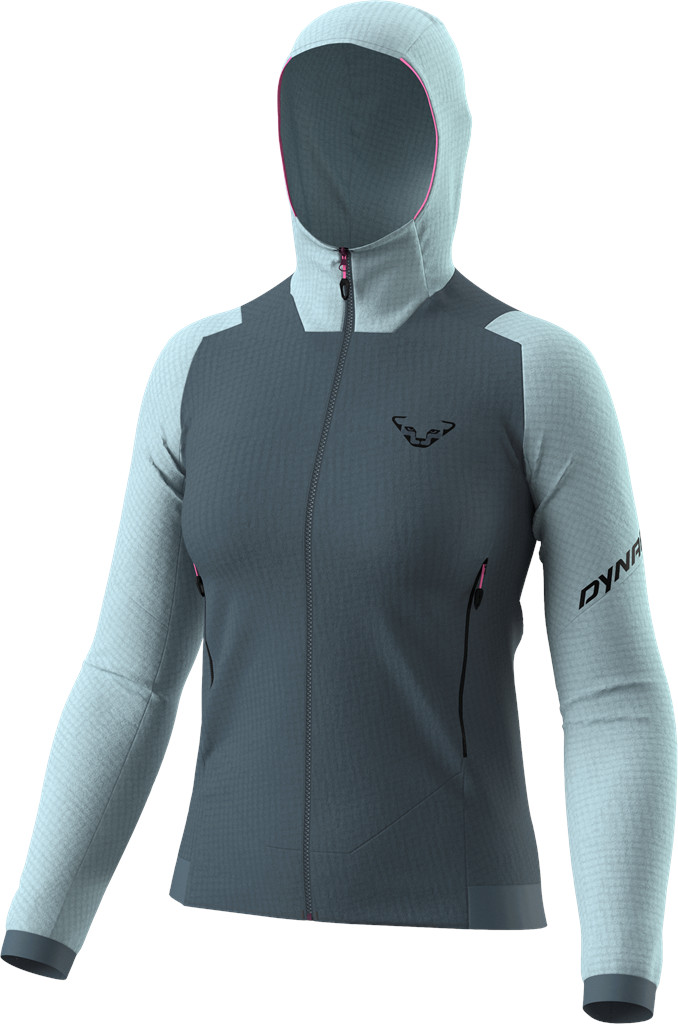 Mikina Dynafit Blacklight Thermal Hooded W cloud blue Barva: modrá, Velikost: XS