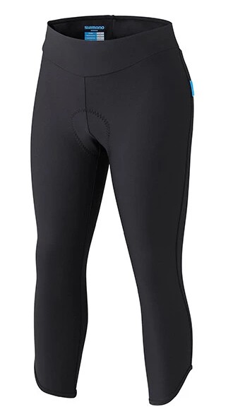 Kalhoty Shimano Knicker comp 3/4 W black Barva: černá, Velikost: M