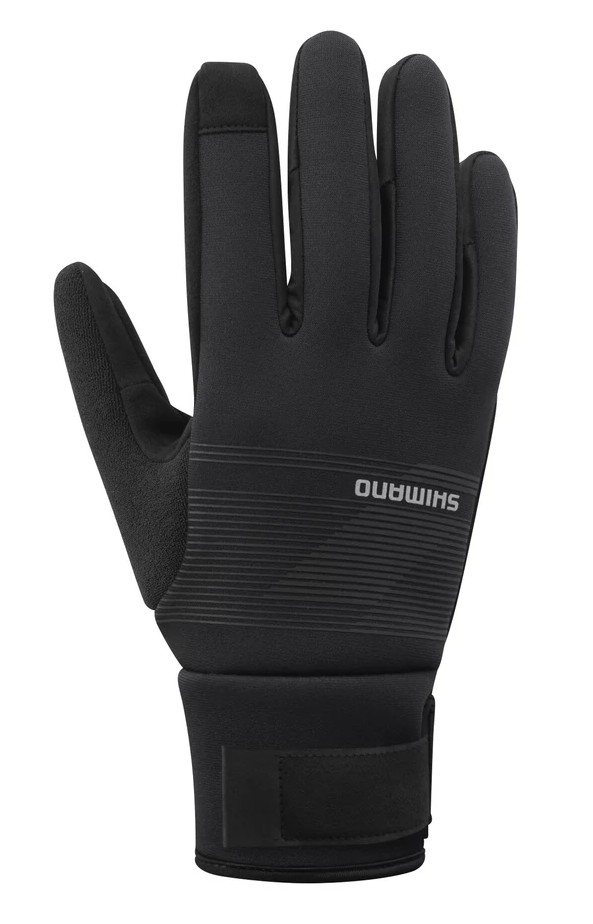 Rukavice Shimano Windbreak Thermal Barva: černá, Velikost: M