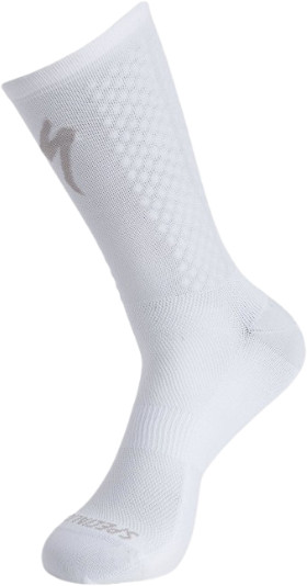 Ponožky Specialized Knit Tall white/silver Barva: bílá, Velikost: M