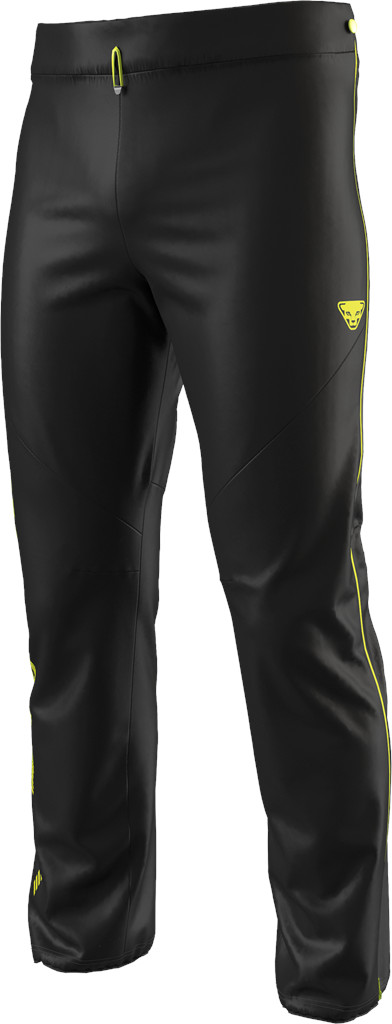 Kalhoty Dynafit DNA Race Wind Unisex black out/flou yellow/0912 Barva: černá, Velikost: L