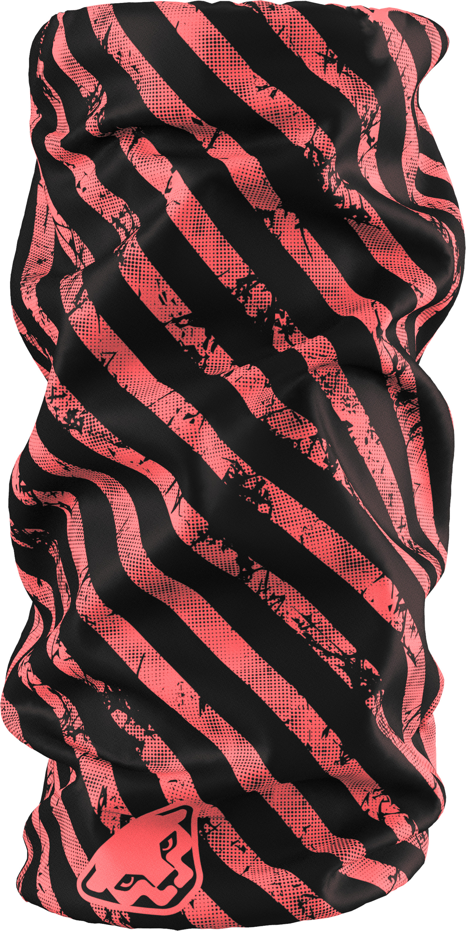 Nákrčník Dynafit Graphic Neck Gaiter cabana/6171 Barva: korálová / černá, Velikost: UNI