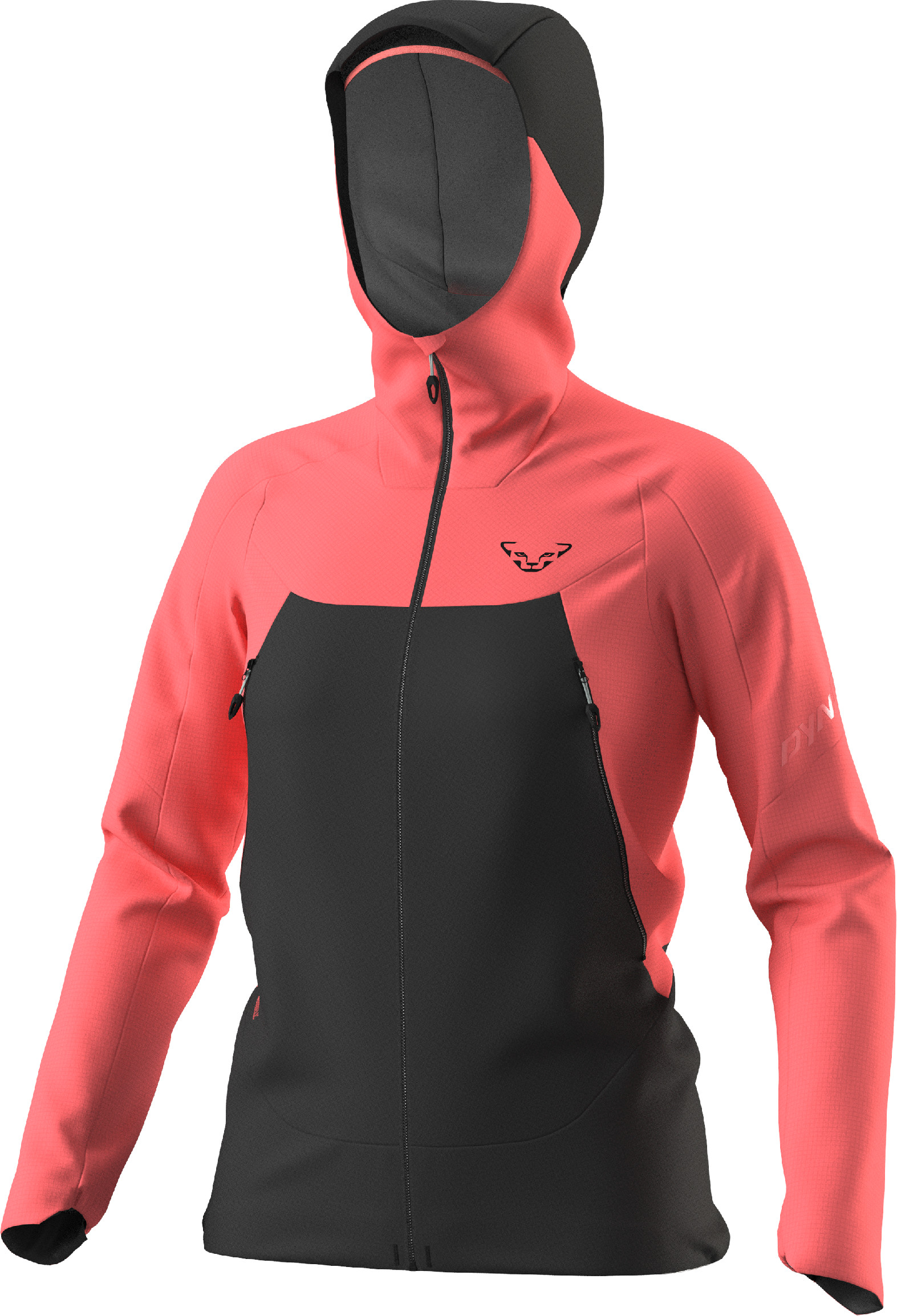 Bunda Dynafit Transalper GTX W cabana Barva: černá / korálová, Velikost: XS
