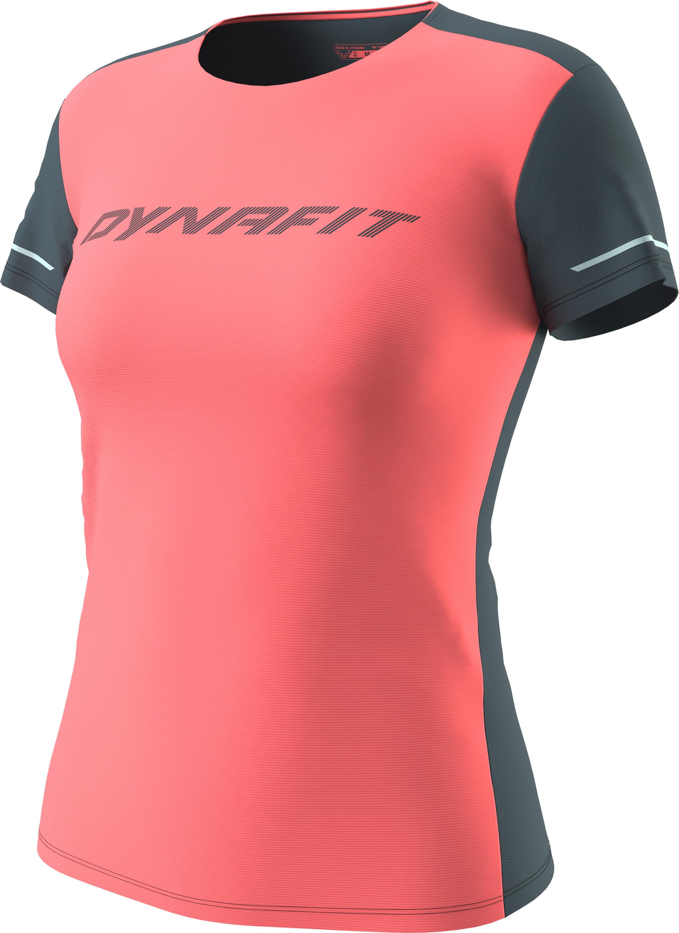 Triko Dynafit Alpine 2 S/S Tee W ultra coral Barva: korálová / šedá, Velikost: M