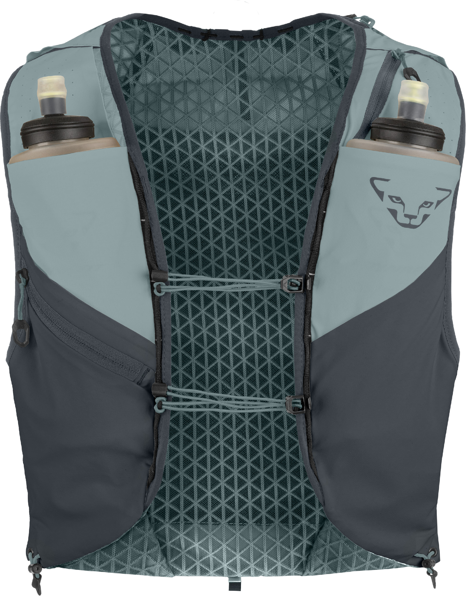 Běžecká vesta Dynafit Alpine 15 smoke blue/cinder Barva: modrá / šedá, Velikost: XL