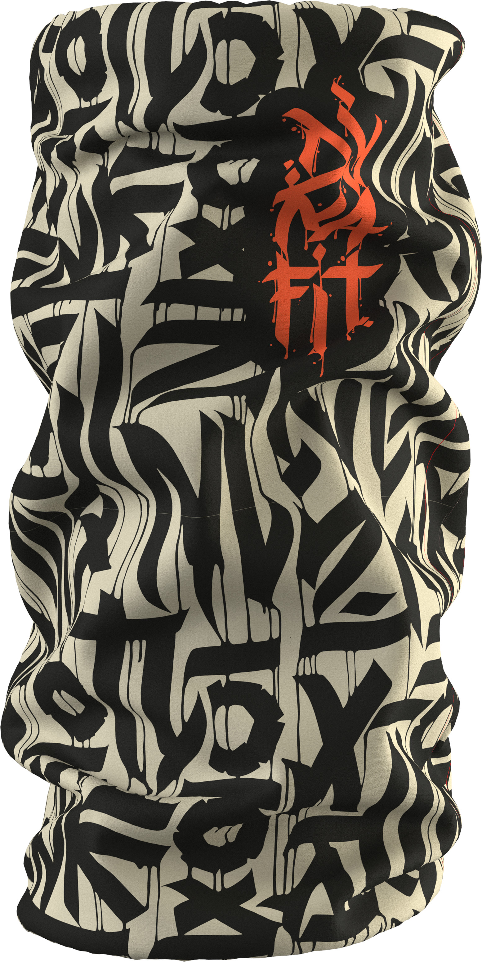 Nákrčník Dynafit Graphic Neck Gaiter overcast/7962 Barva: krémová / černá, Velikost: UNI