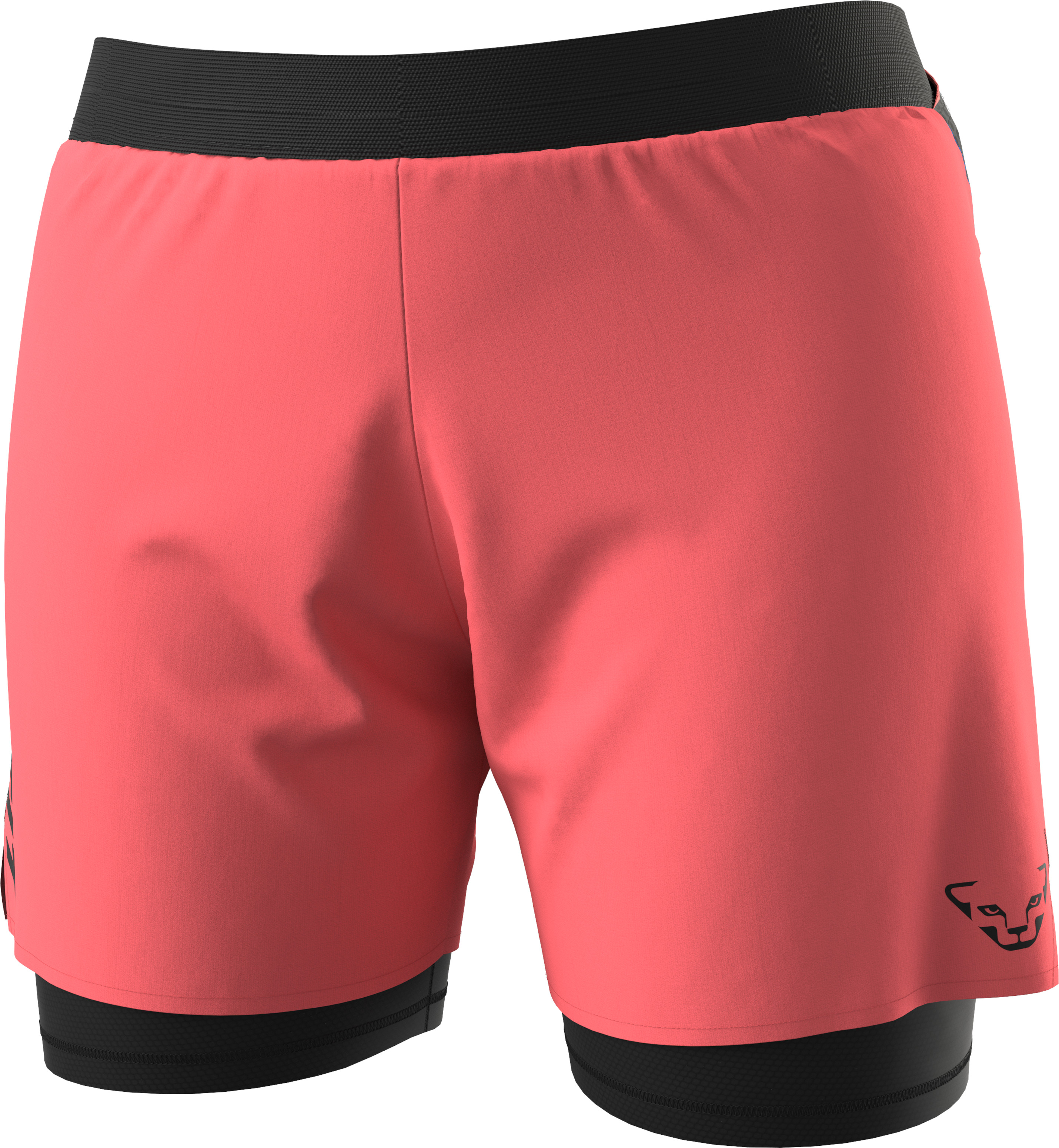 Kraťasy Dynafit Alpine PRO 2/1 W cabana Barva: korálová / černá, Velikost: M