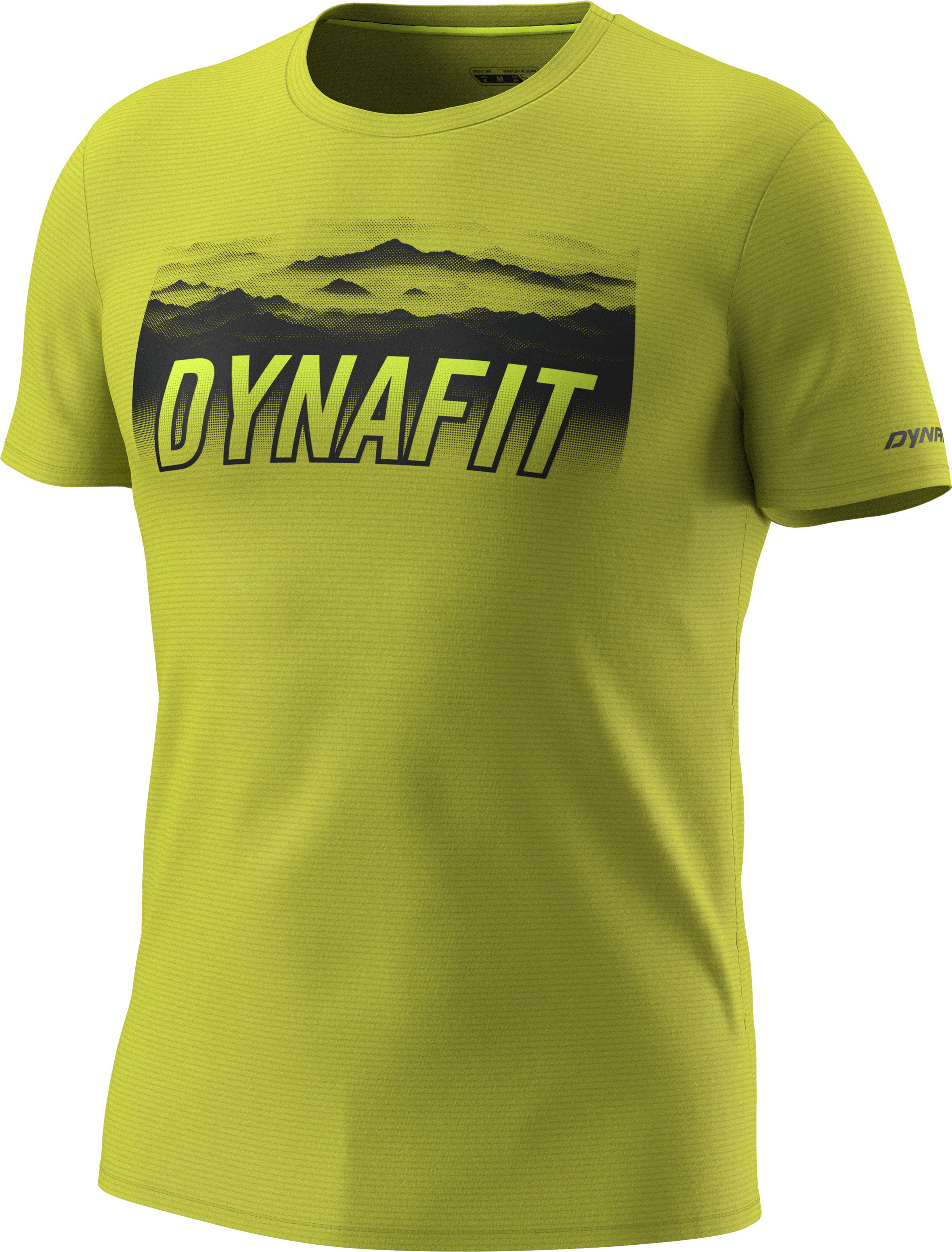 Triko Dynafit Transalper Graphic S/S Tee golden lime Barva: limetková, Velikost: S