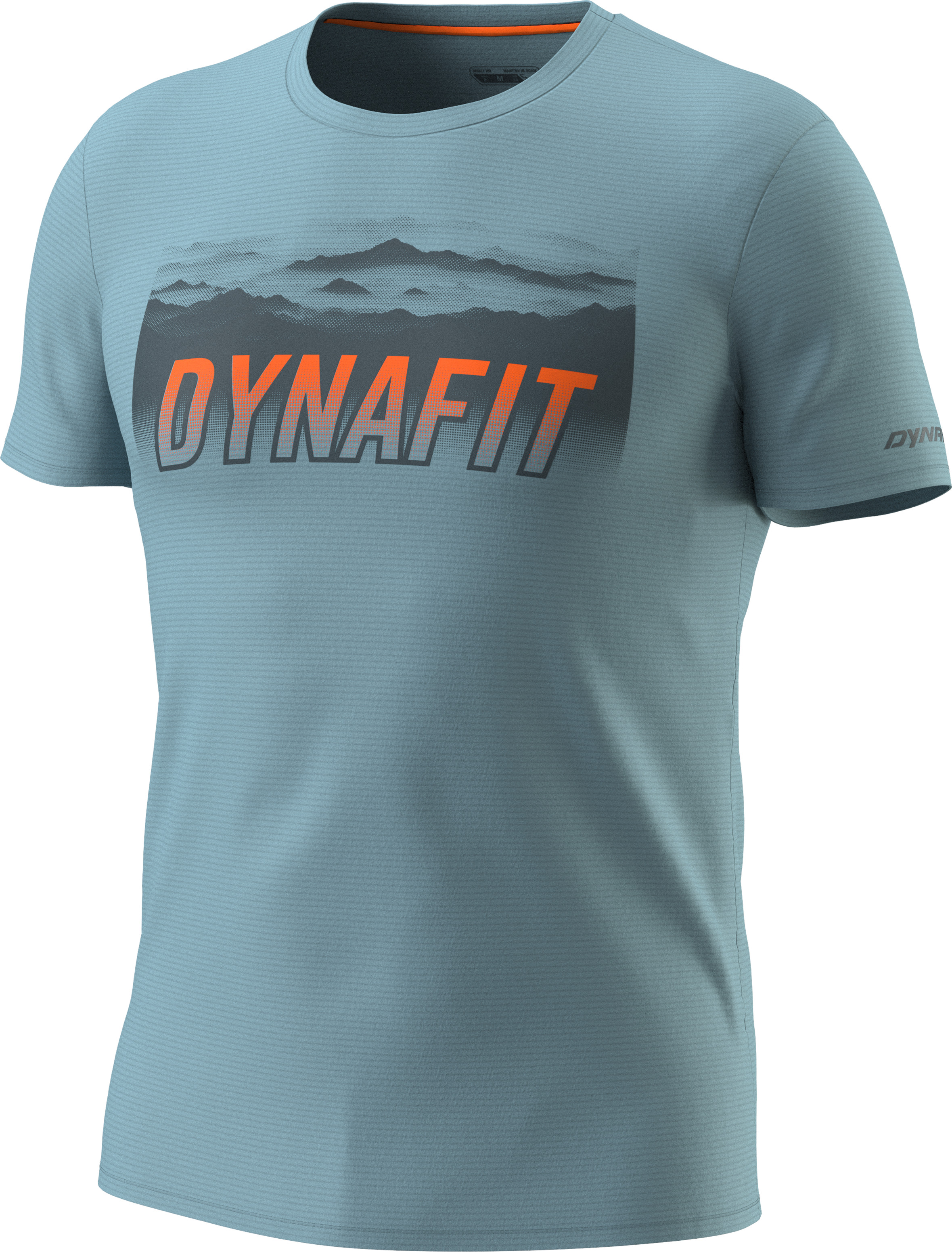 Triko Dynafit Transalper Graphic S/S Tee smoke blue Barva: modrá, Velikost: L