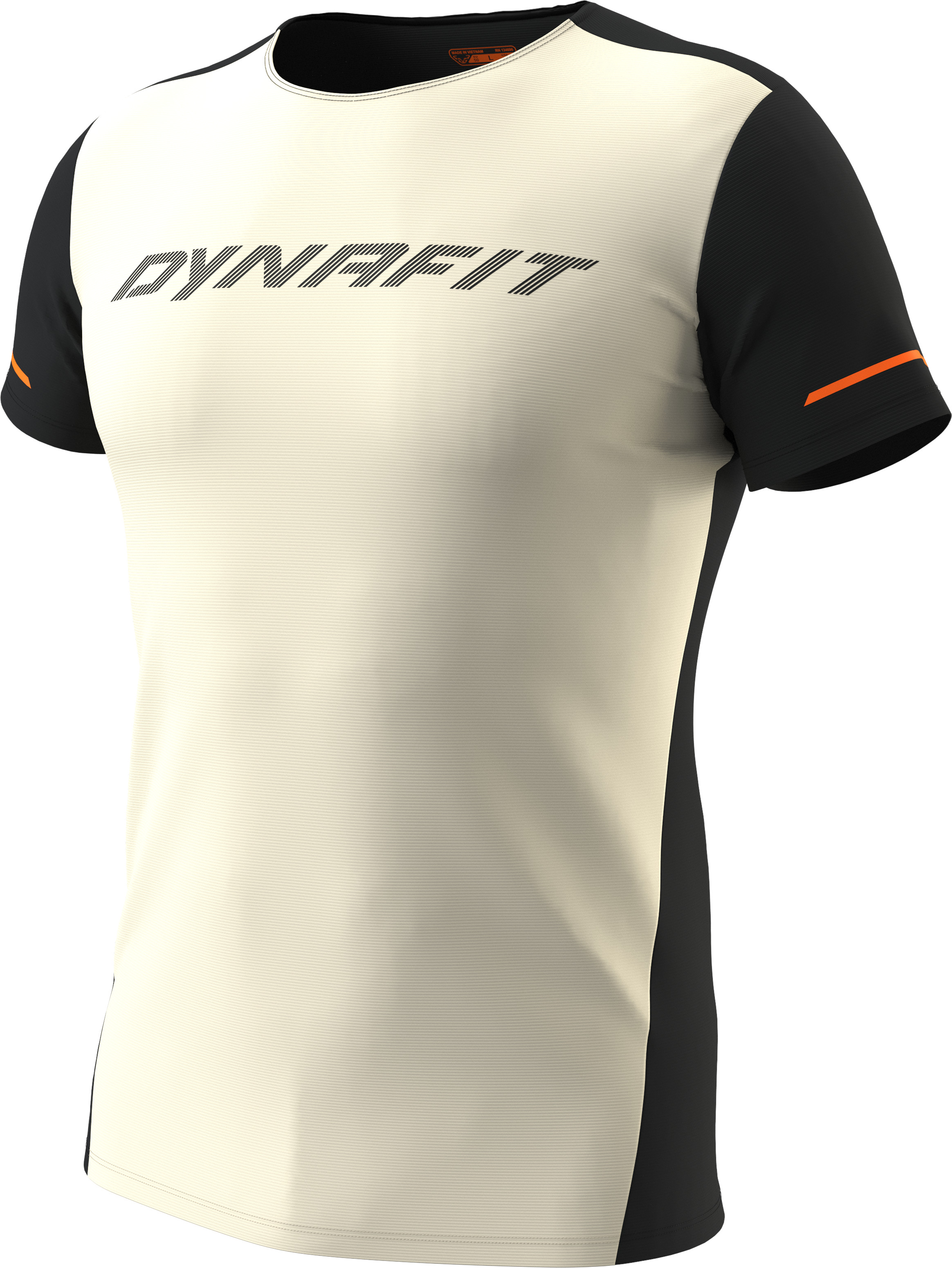 Triko Dynafit Alpine 2 S/S Tee overcast Barva: krémová / černá, Velikost: M