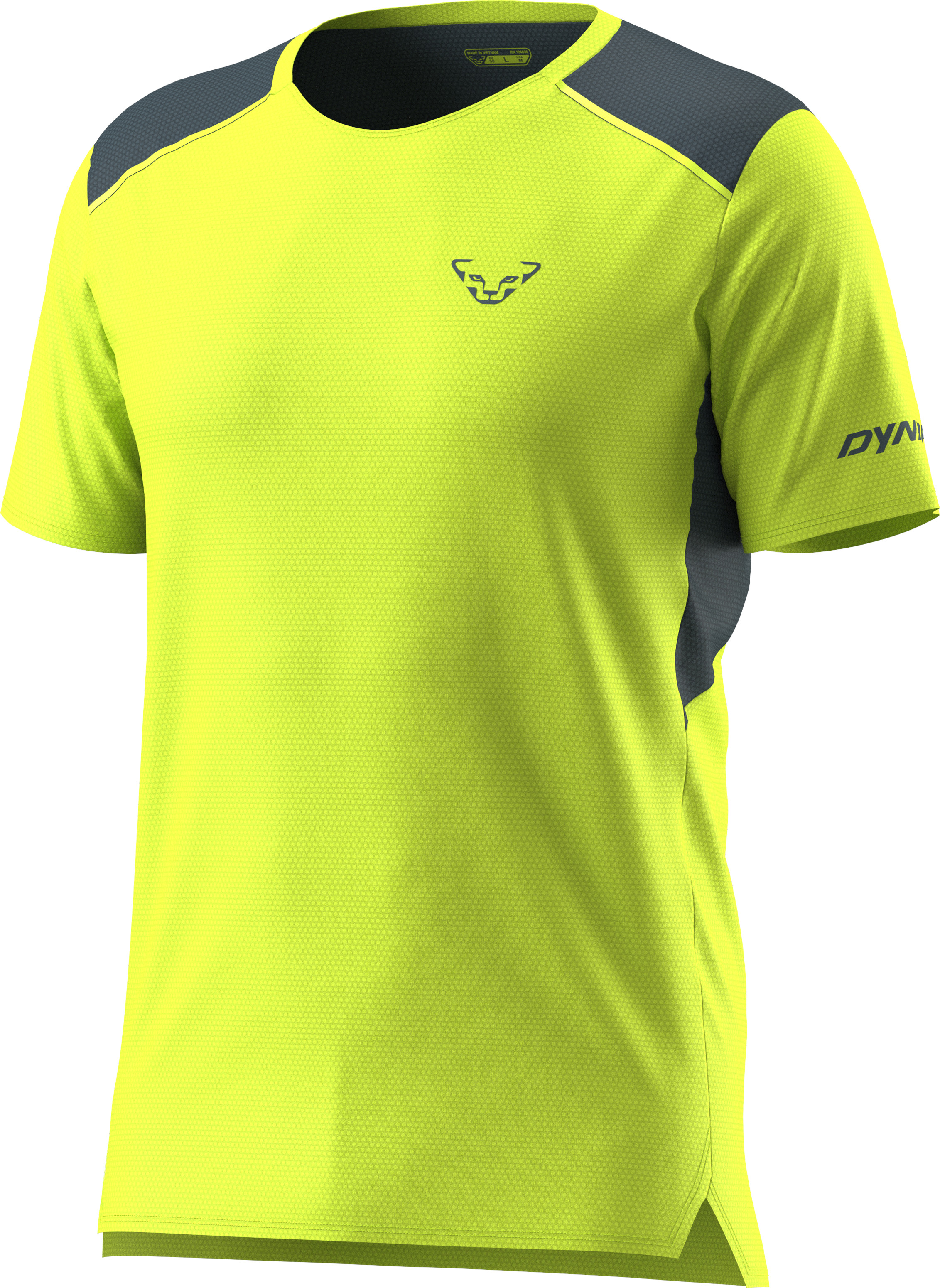 Triko Dynafit Sky ultra yellow Barva: žlutá / šedá, Velikost: L