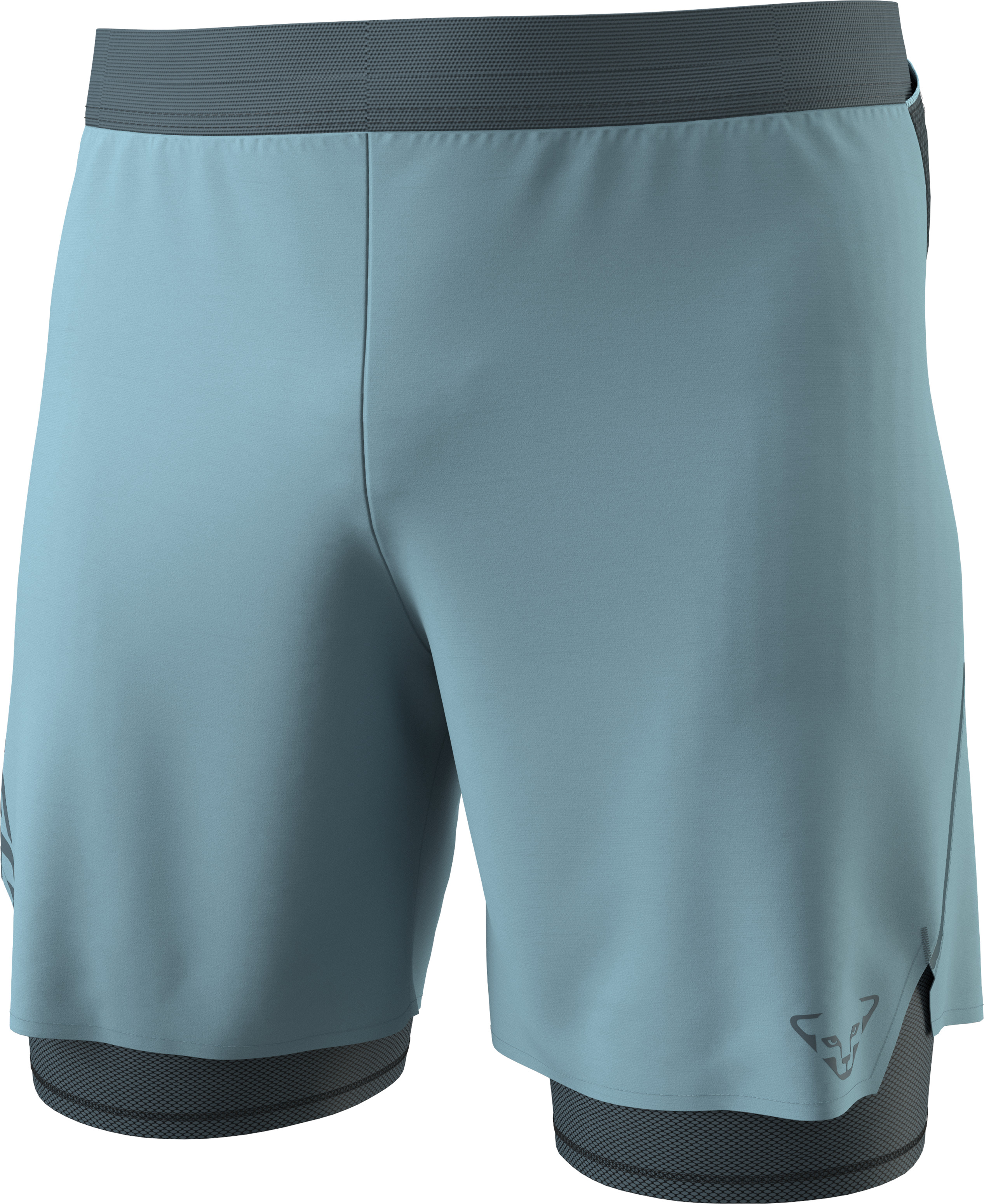 Kraťasy Dynafit Alpine Pro 2/1 smoke blue Barva: modrá, Velikost: M