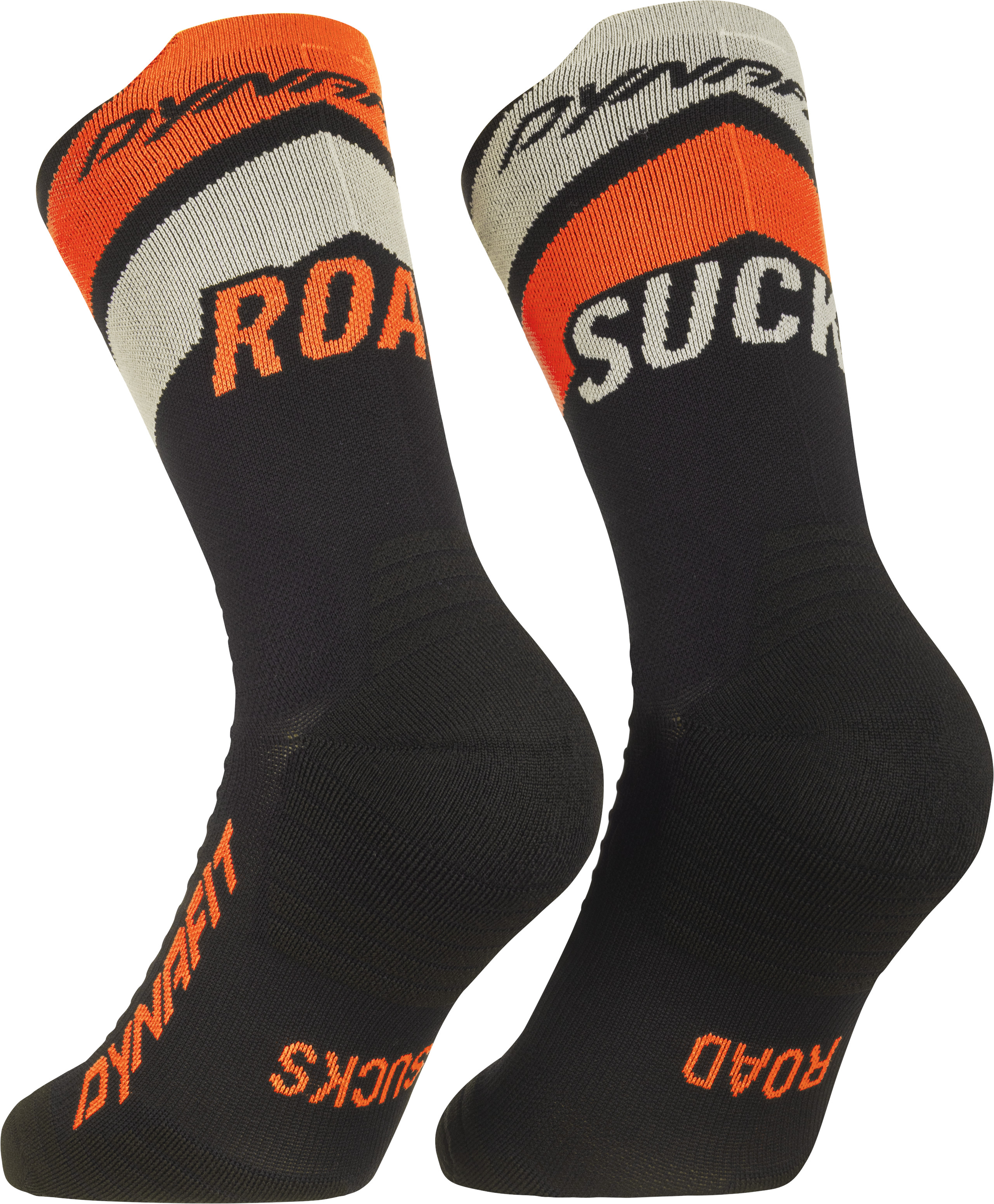 Ponožky Dynafit Ultra Crew black out/ultra orange Barva: oranžová / černá, Velikost: 39-42