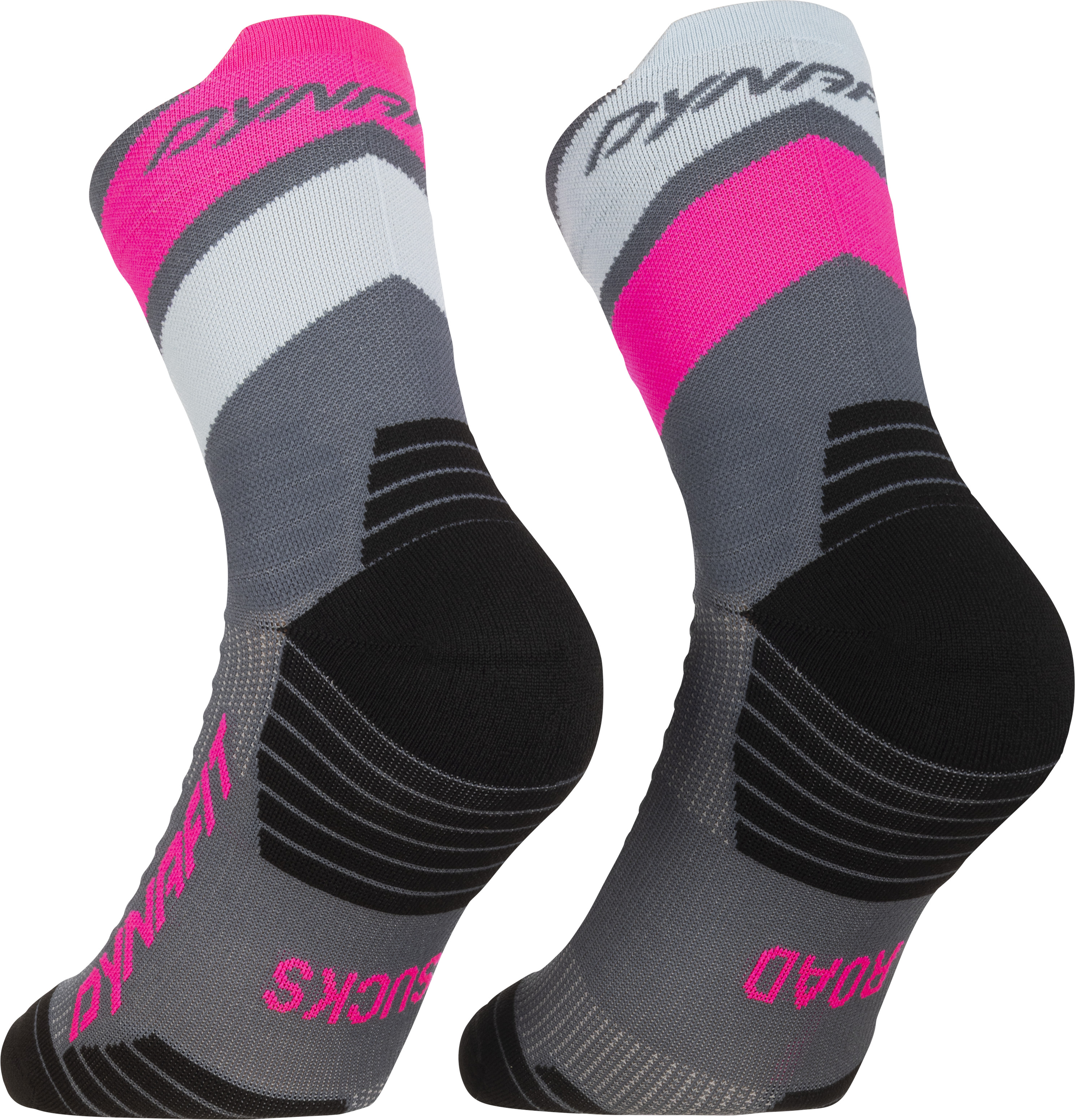 Ponožky Dynafit Ultra Mid cinder/pink glo Barva: růžová / šedá, Velikost: 43-46