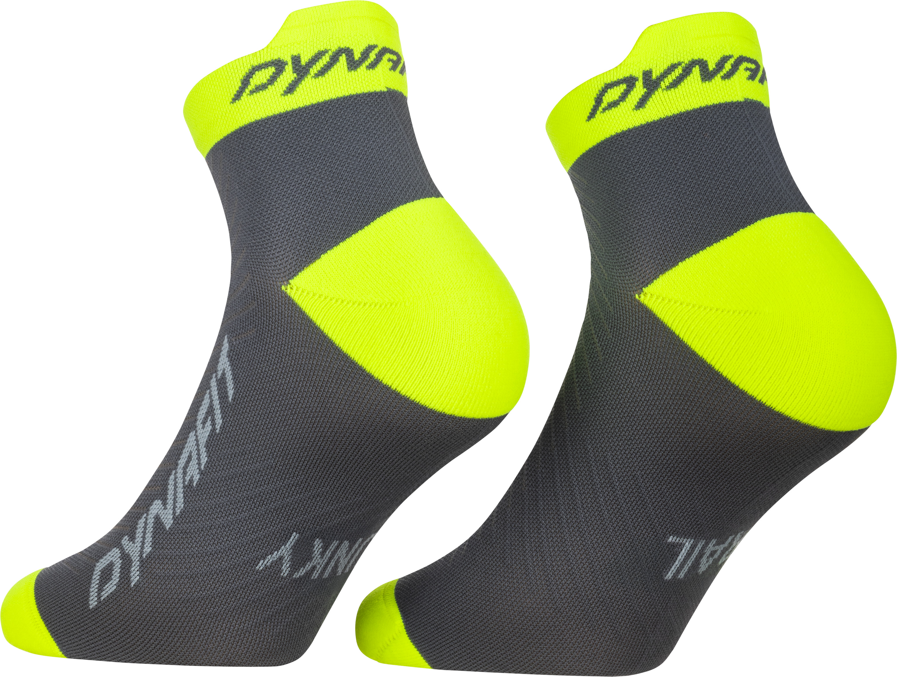 Ponožky Dynafit Trail Short cinder/ultra yellow Barva: žlutá / šedá, Velikost: 35-38
