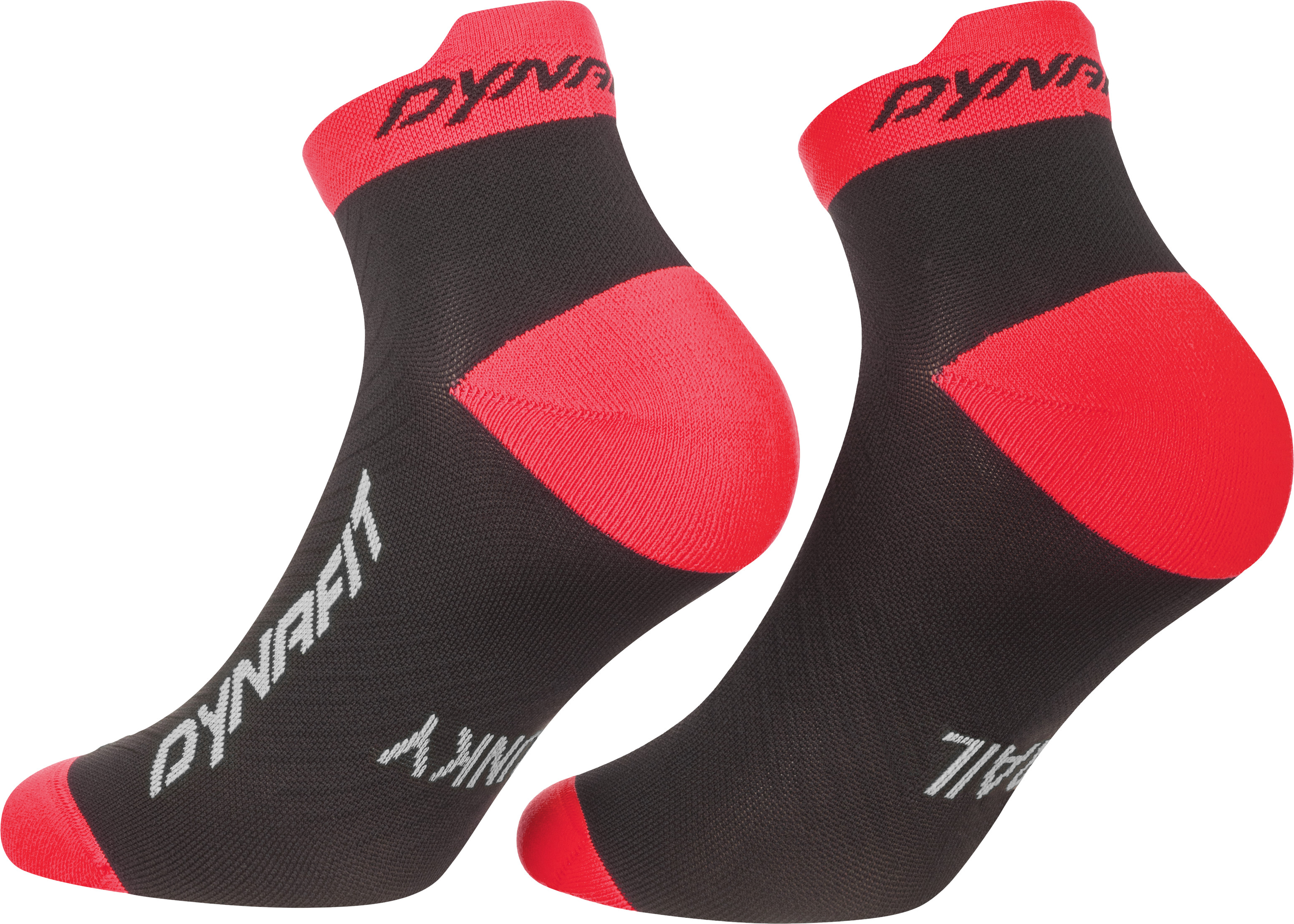 Ponožky Dynafit Trail Short black out/ultra coral Barva: korálová / černá, Velikost: 43-46