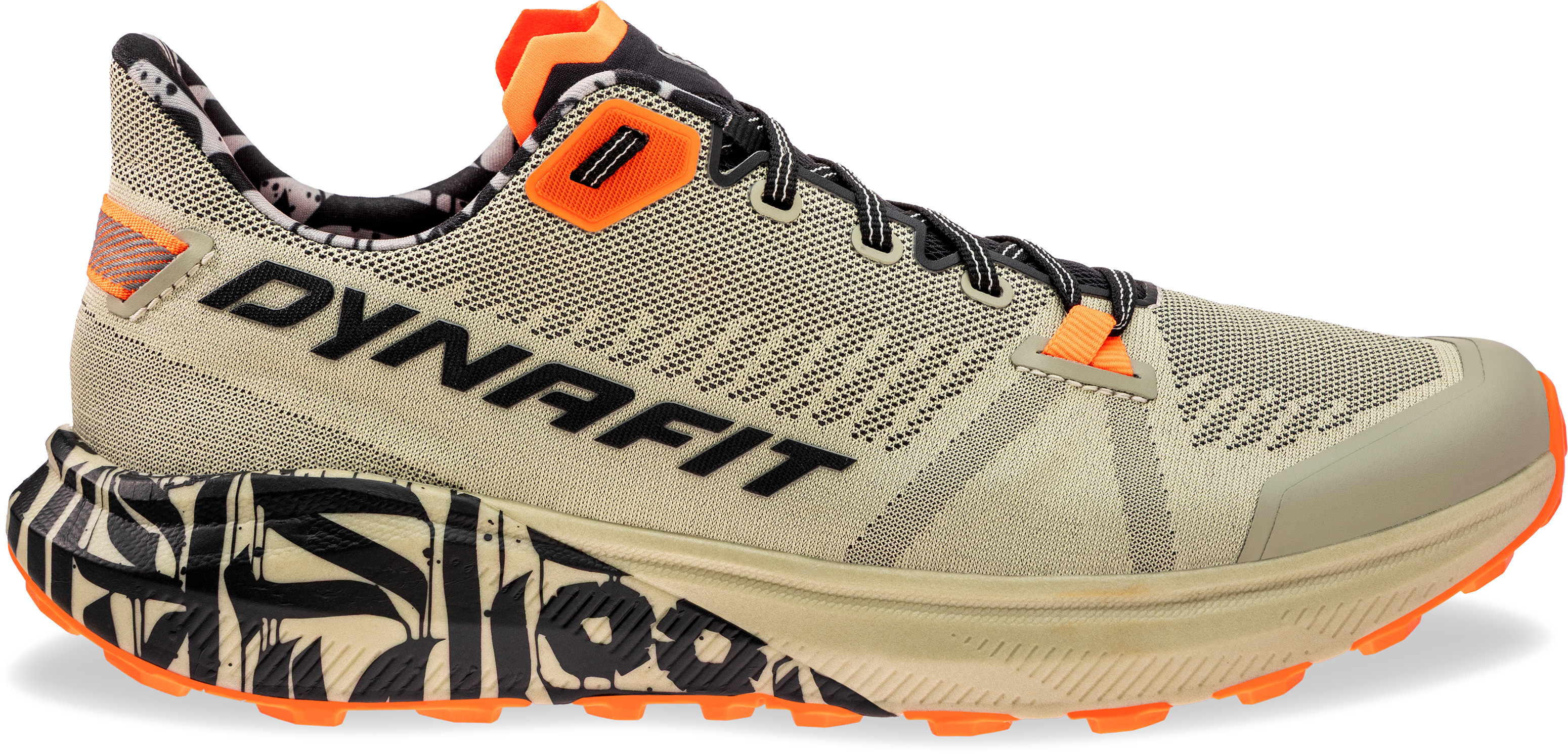 Běžecké boty Dynafit Trail Graphic overcast/black out Barva: khaki / černá, Velikost EU: 45