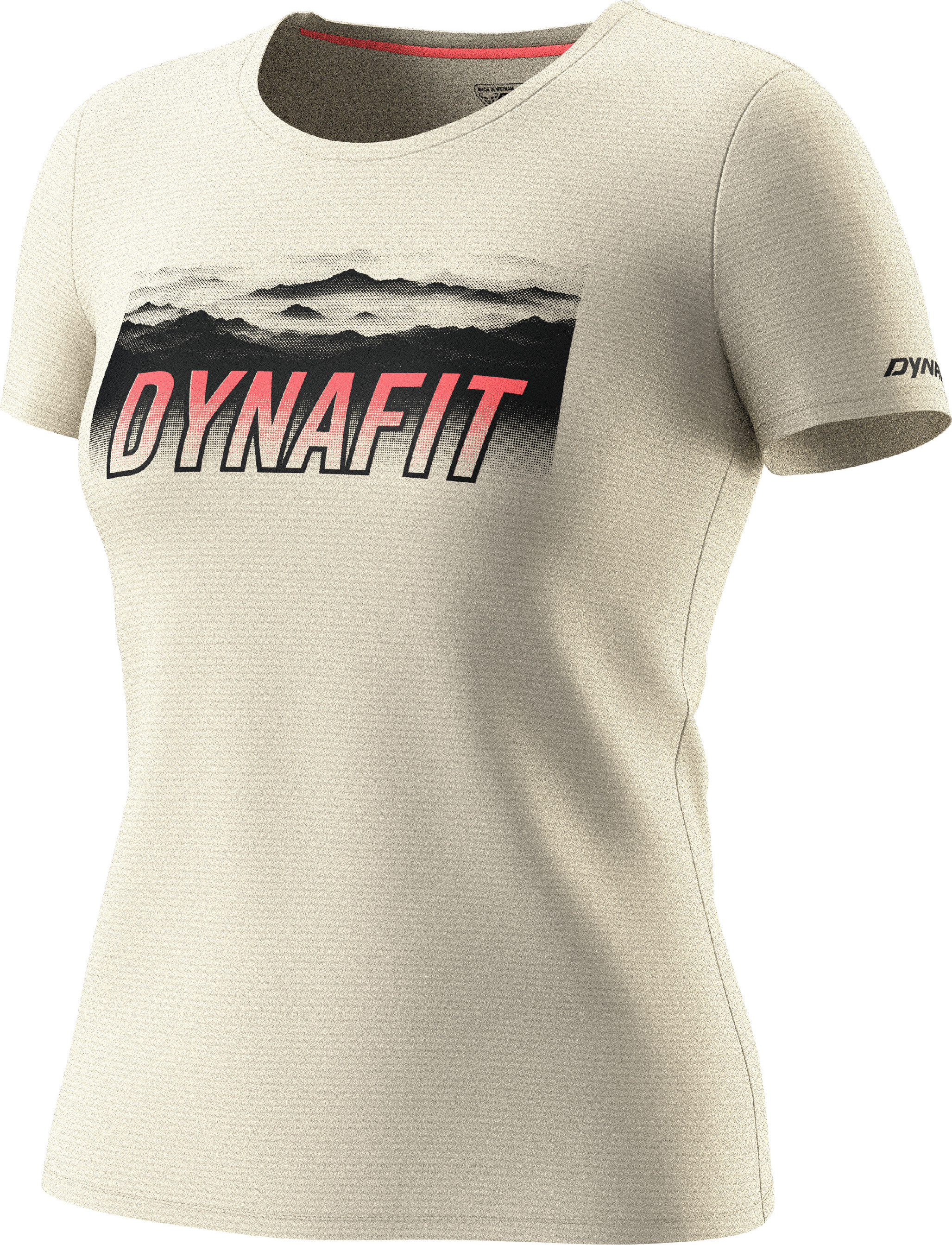 Triko Dynafit Transalper Graphic S/S Tee W overcast Barva: krémová, Velikost: XS