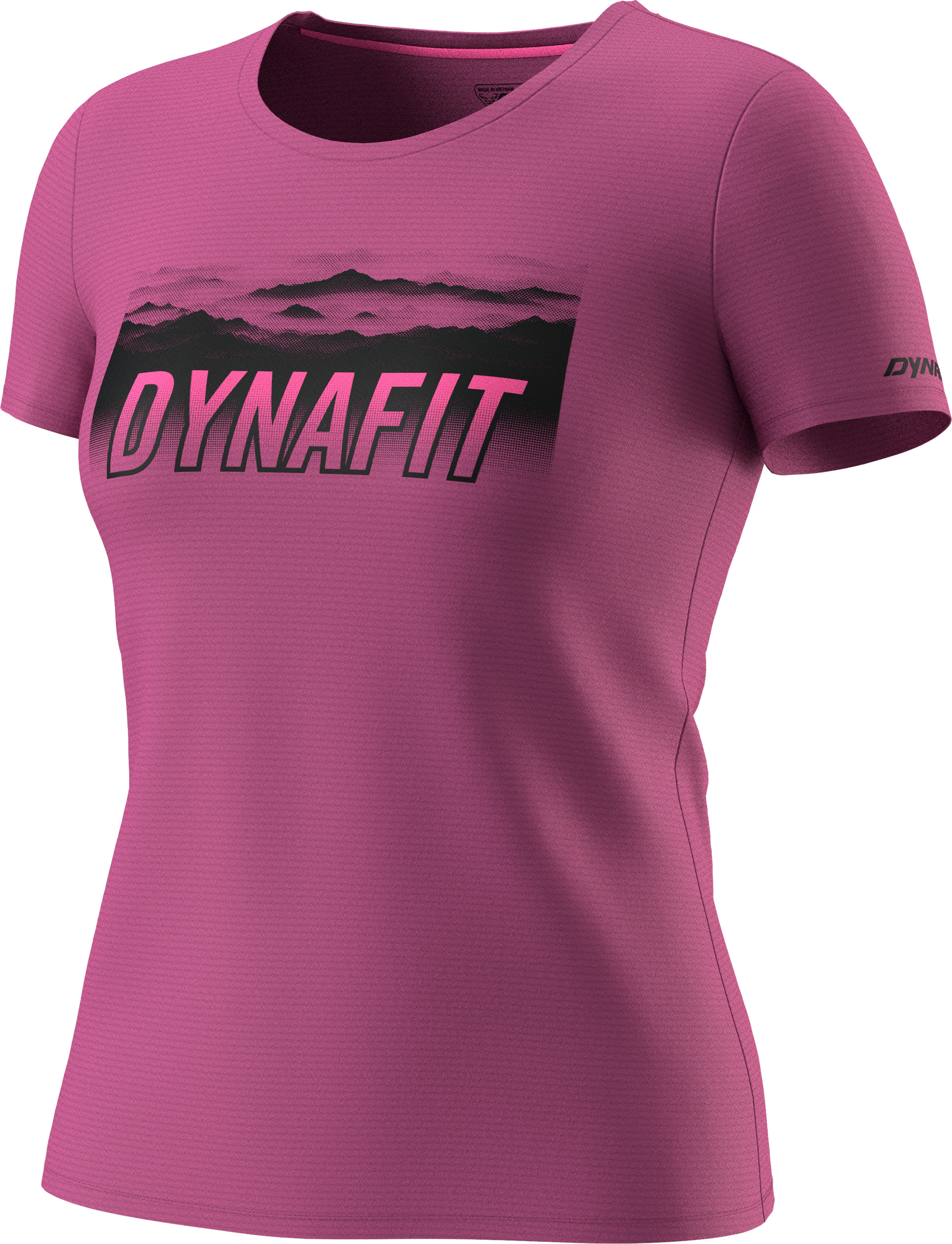 Triko Dynafit Transalper Graphic S/S Tee W magenta Barva: růžová, Velikost: S