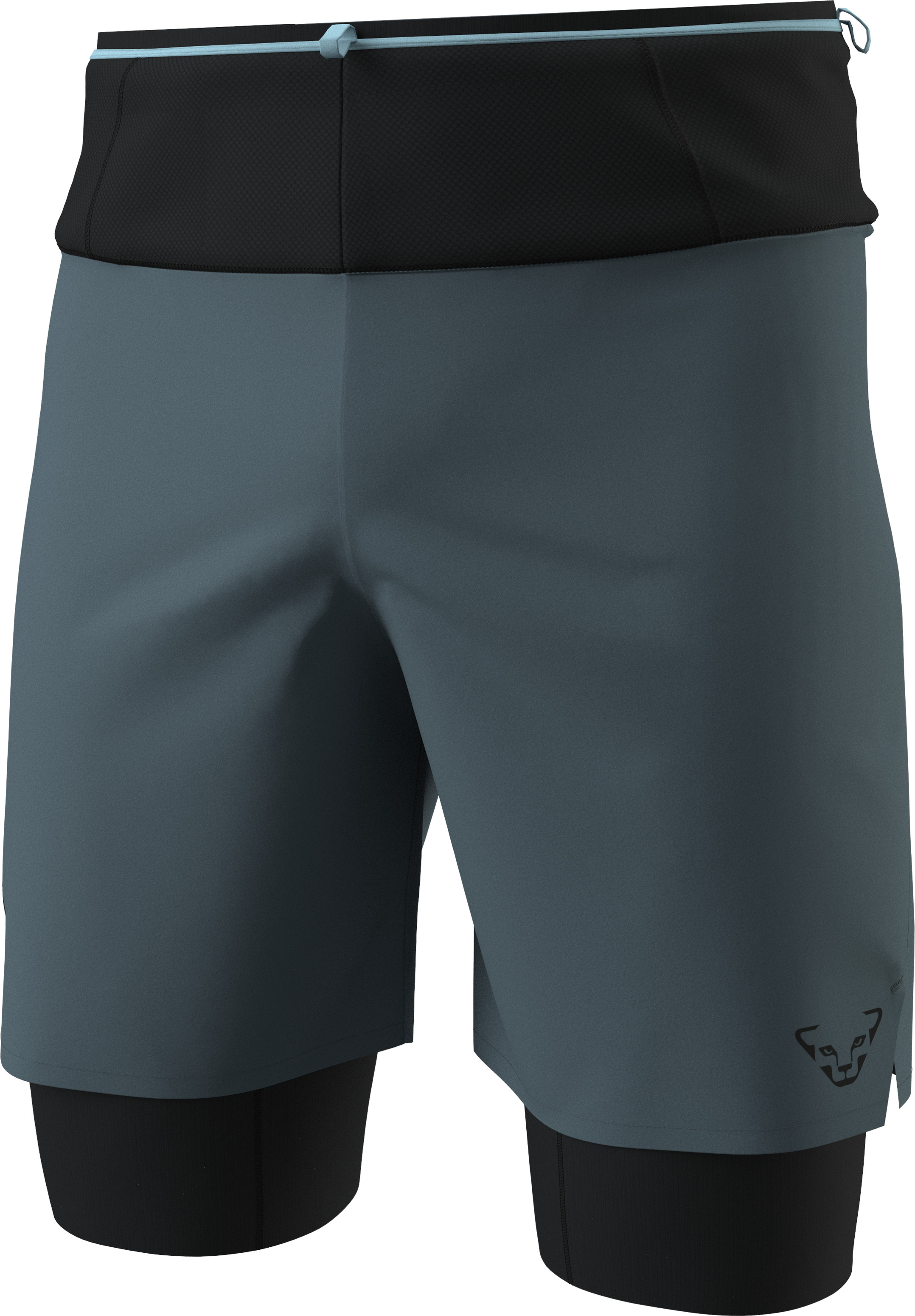 Kraťasy Dynafit Ultra 2/1 cinder Barva: šedá / černá, Velikost: L
