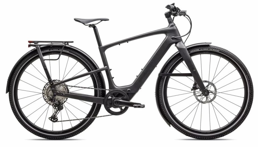 Specialized Turbo Vado SL 6.0 carbon EQ G2 satin black micro speckle/obsidian frost Barva: černá, Velikost: M