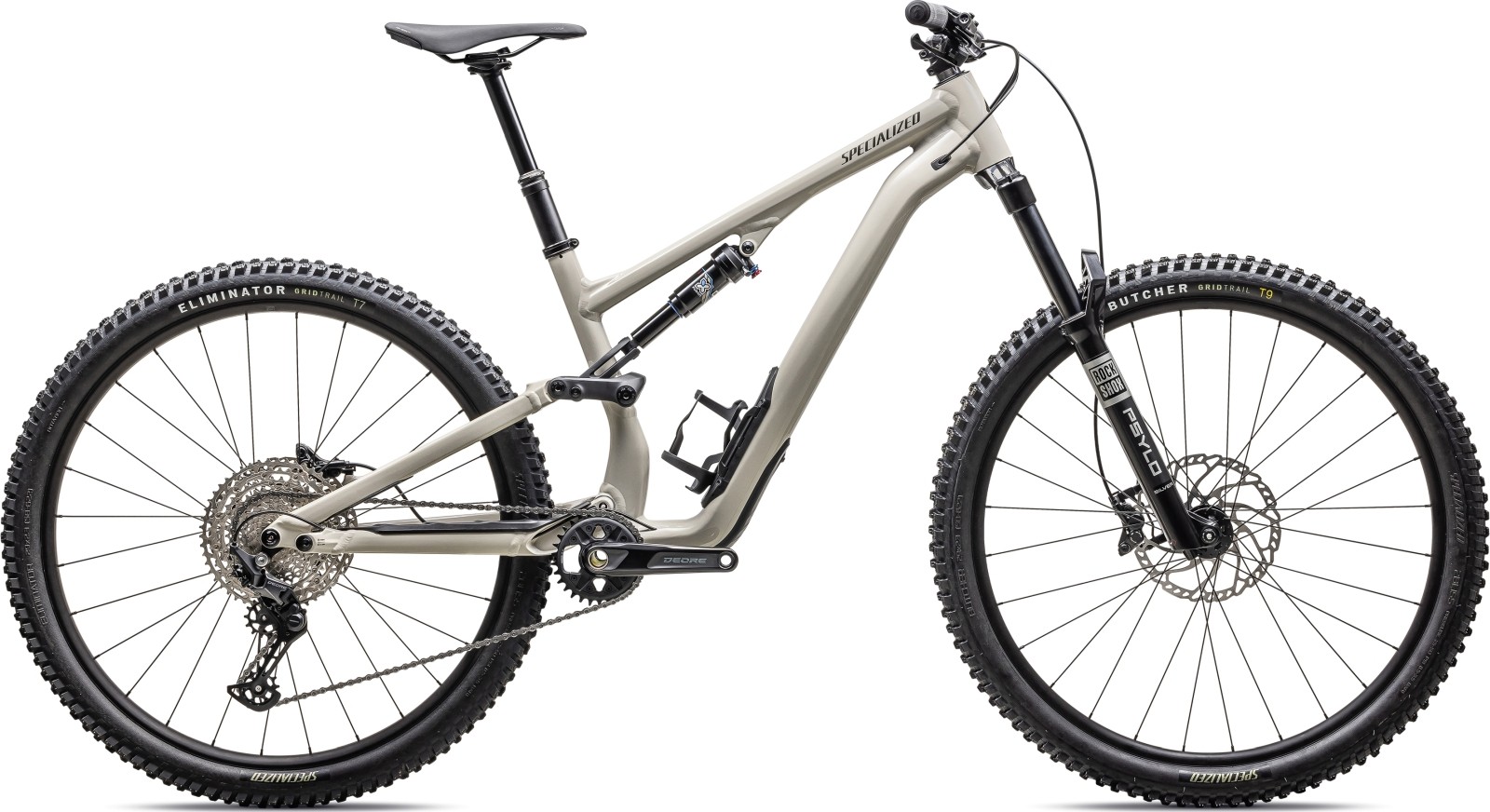 Specialized Stumpjumper 15 Alloy gloss white mountains/dark moss green Barva: šedobílá, Velikost: S2