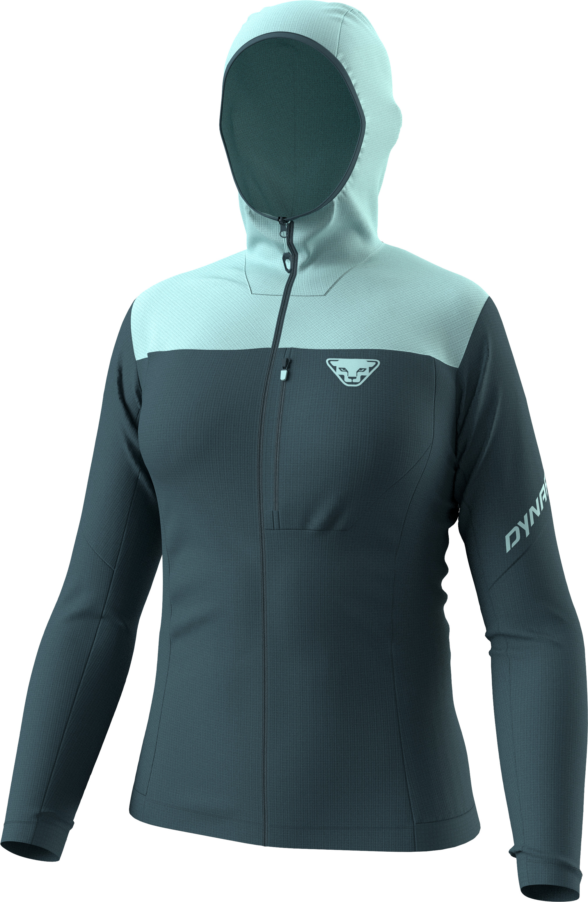 Mikina Dynafit Traverse Thermal Hooded W cloud blue Barva: modrá, Velikost: S