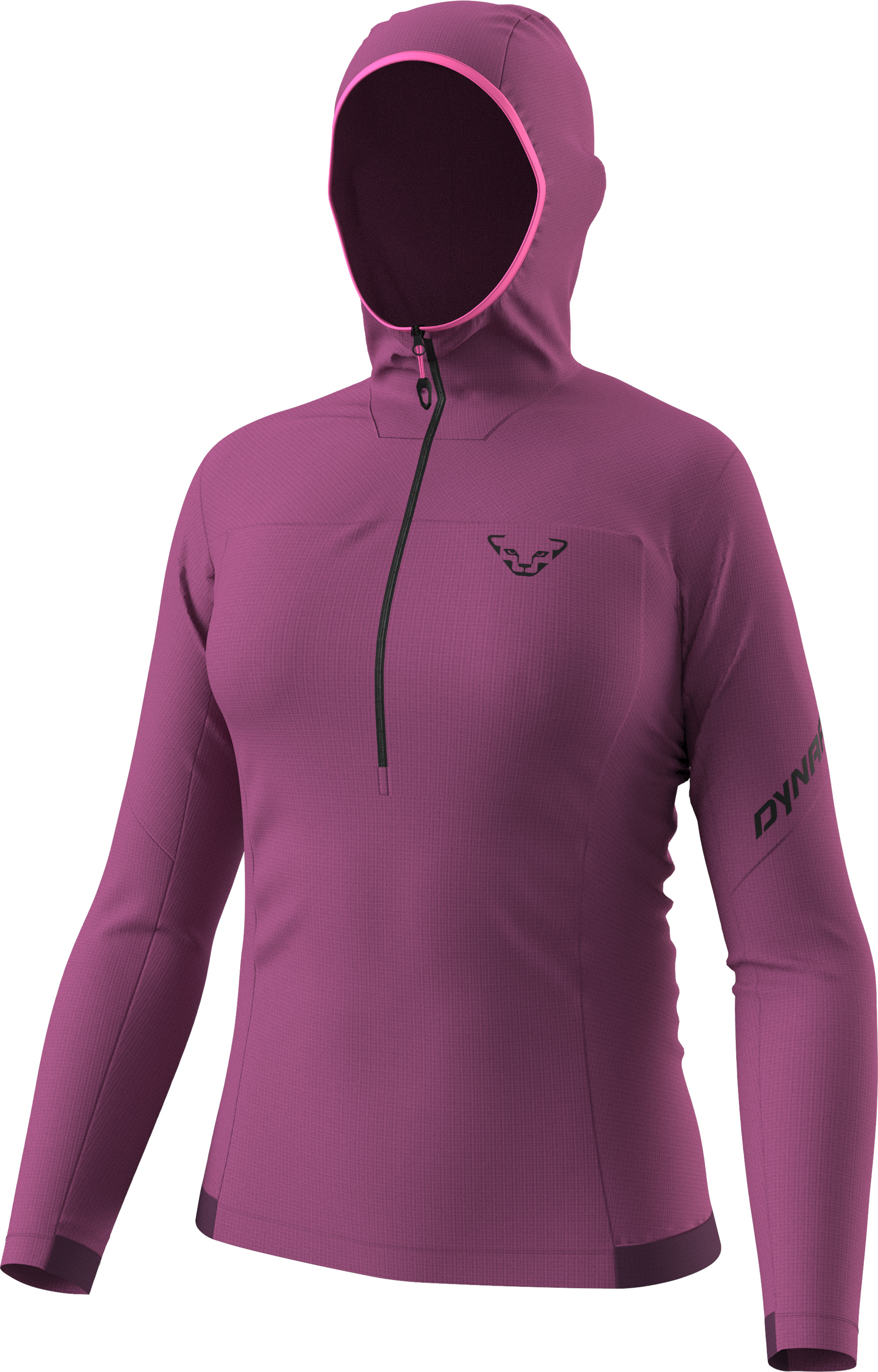 Mikina Dynafit Traverse Thermal 1/2 Zip W magenta Barva: růžová, Velikost: M