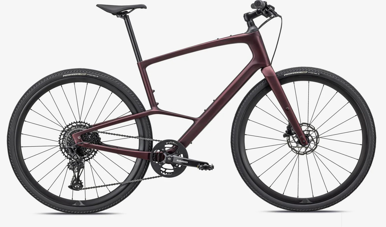 Specialized Sirrus  X 5.0 gloss bordeaux metallic/burnt gold metallic frost reflective Barva: vínová, Velikost: S