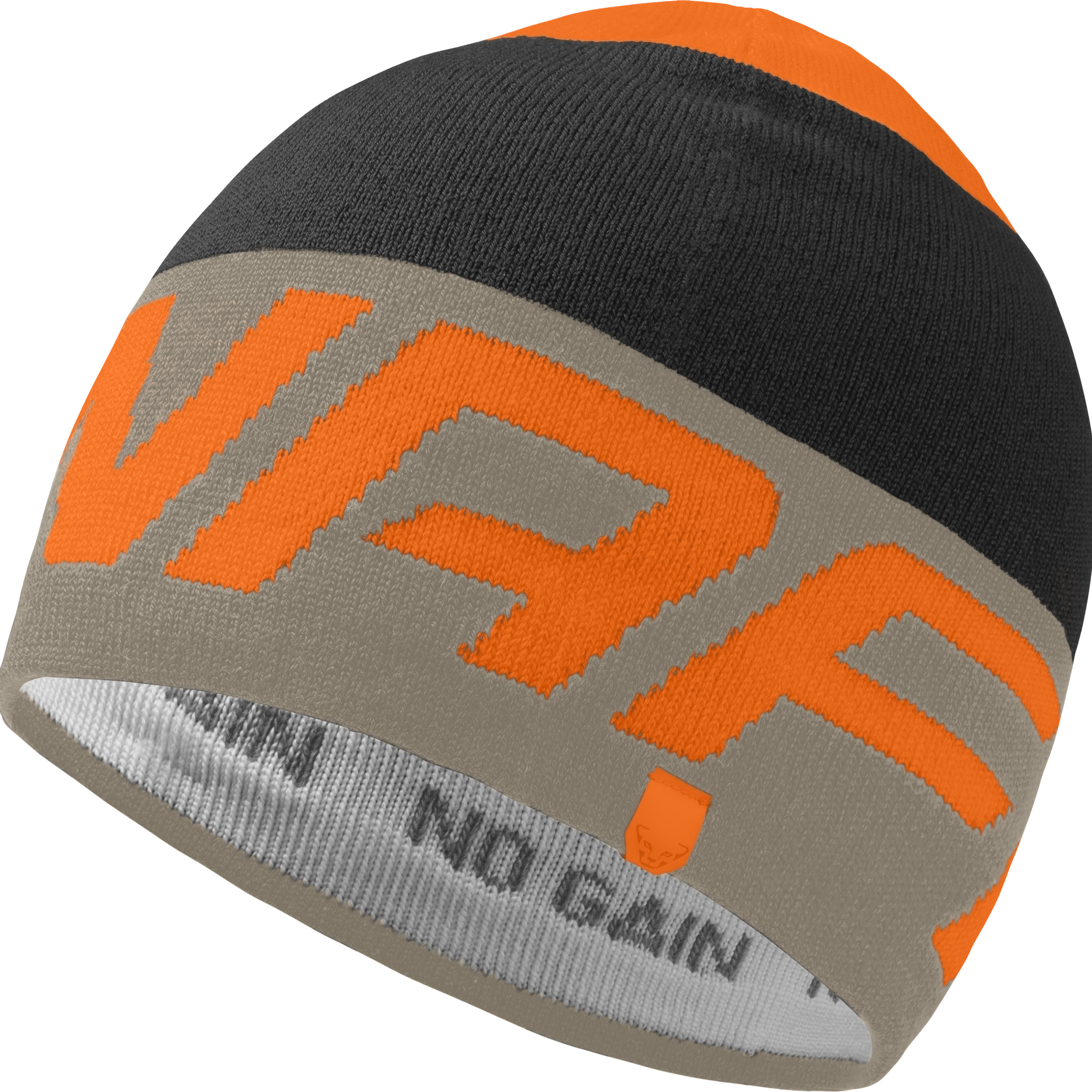 Čepice Dynafit Radical Beanie fallen rock Barva: khaki / černá / oranžová, Velikost: UNI