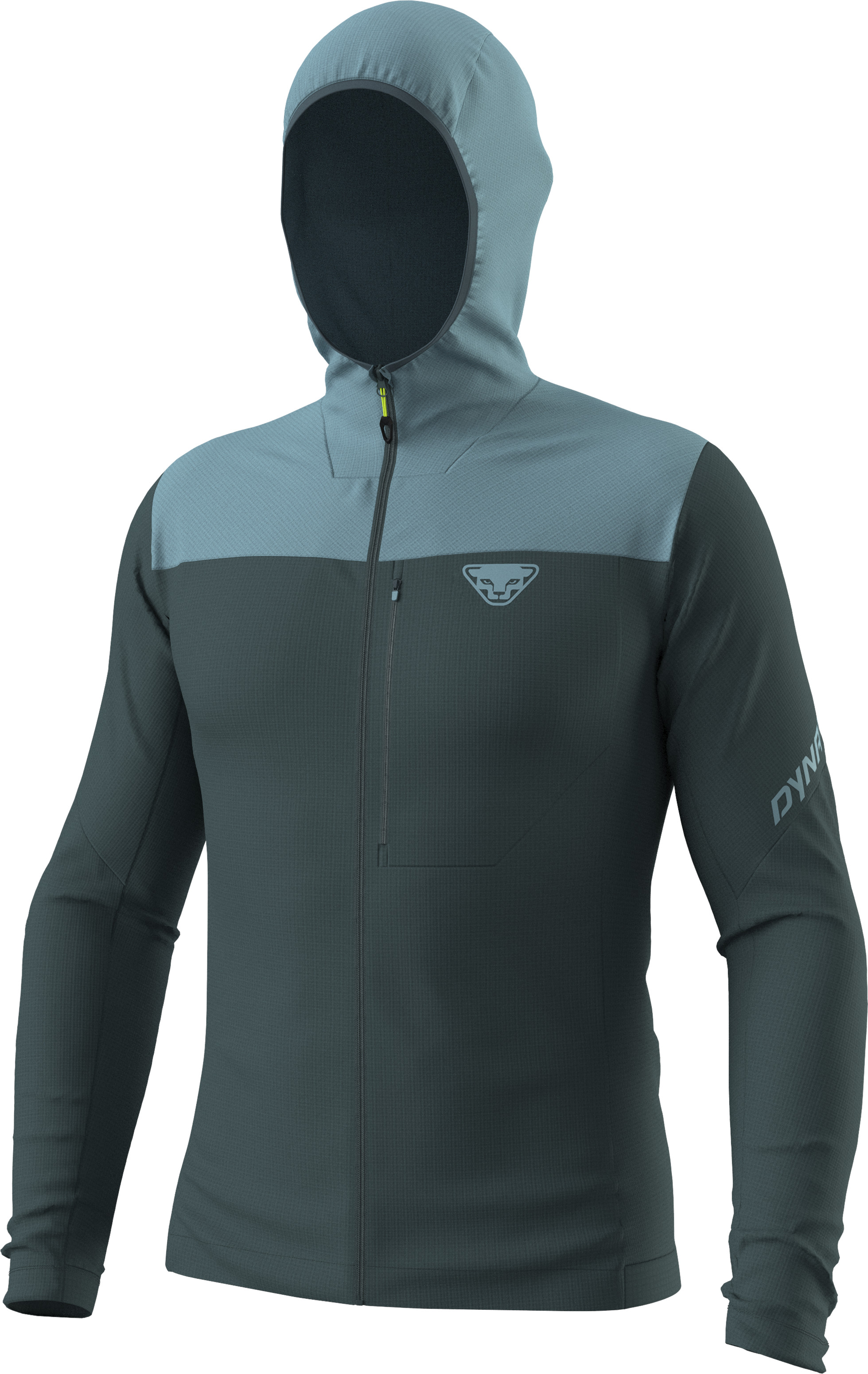 Mikina Dynafit Traverse Thermal Hooded smoke blue Barva: modrá, Velikost: S