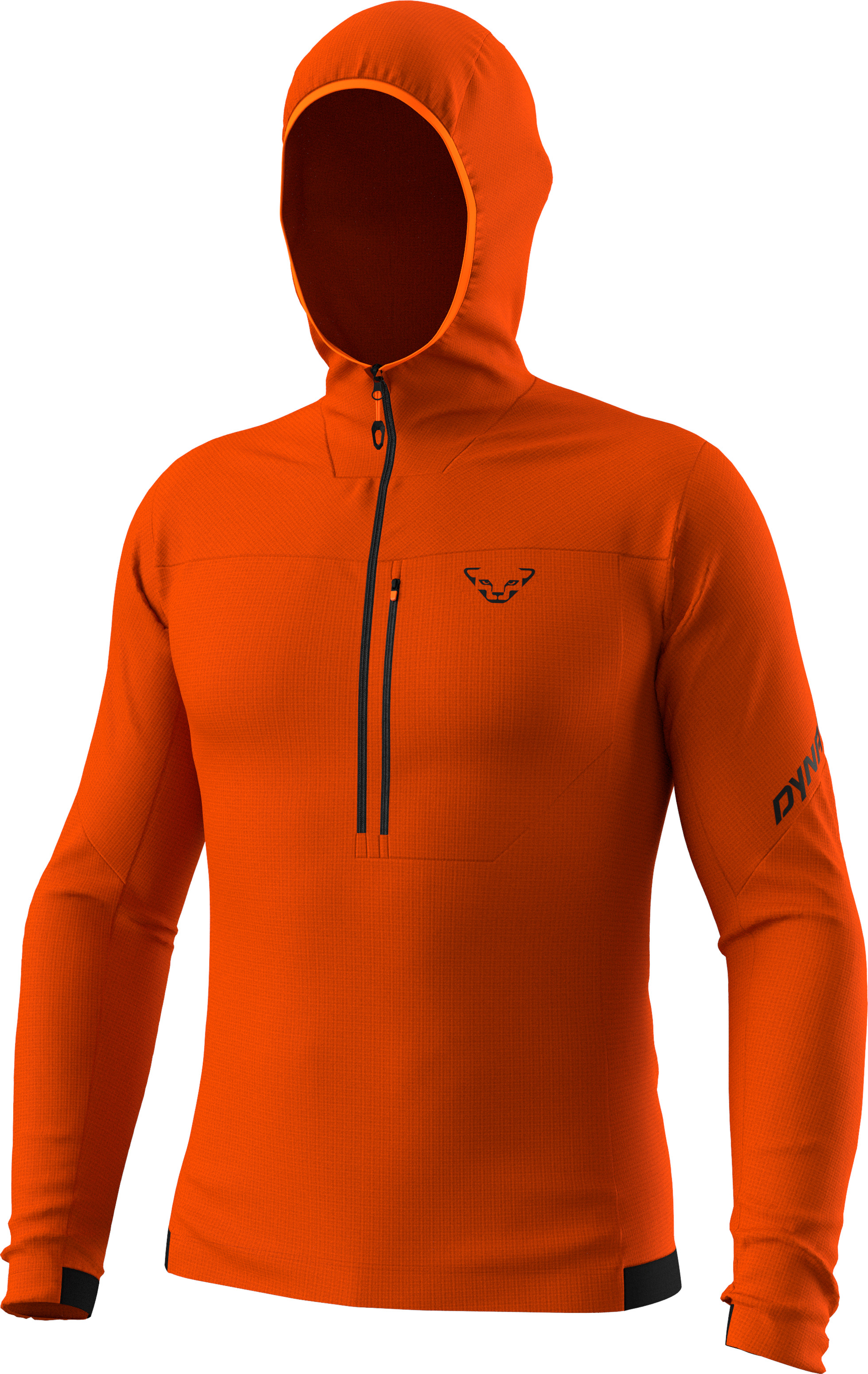 Mikina Dynafit Traverse Thermal 1/2 Zip alabama Barva: oranžová, Velikost: M