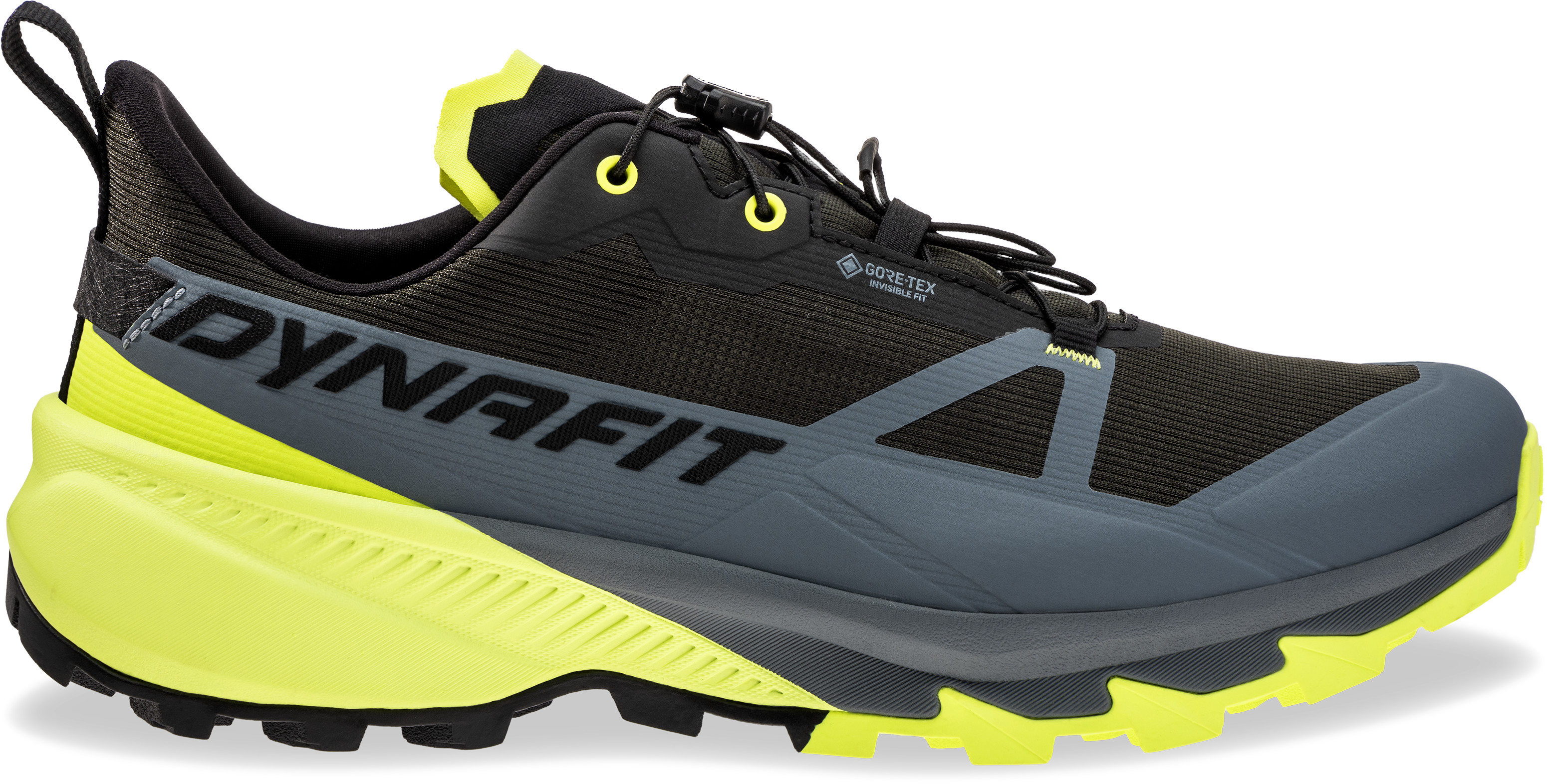 Běžecké boty Dynafit Traverse 2 GTX hurricane/black out Barva: modrá / černá / žlutá, Velikost EU: 40,5