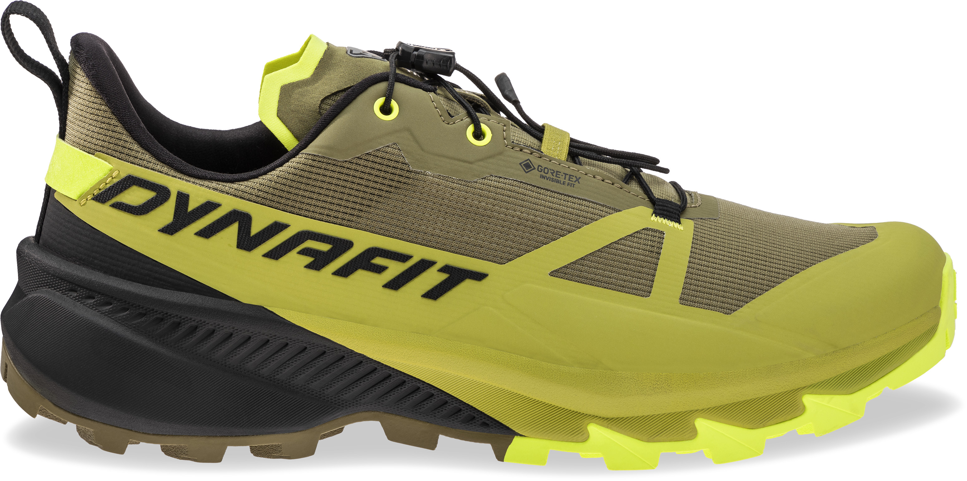 Běžecké boty Dynafit Traverse 2 GTX golden lime/military green Barva: limetková / zelená / černá, Velikost EU: 39