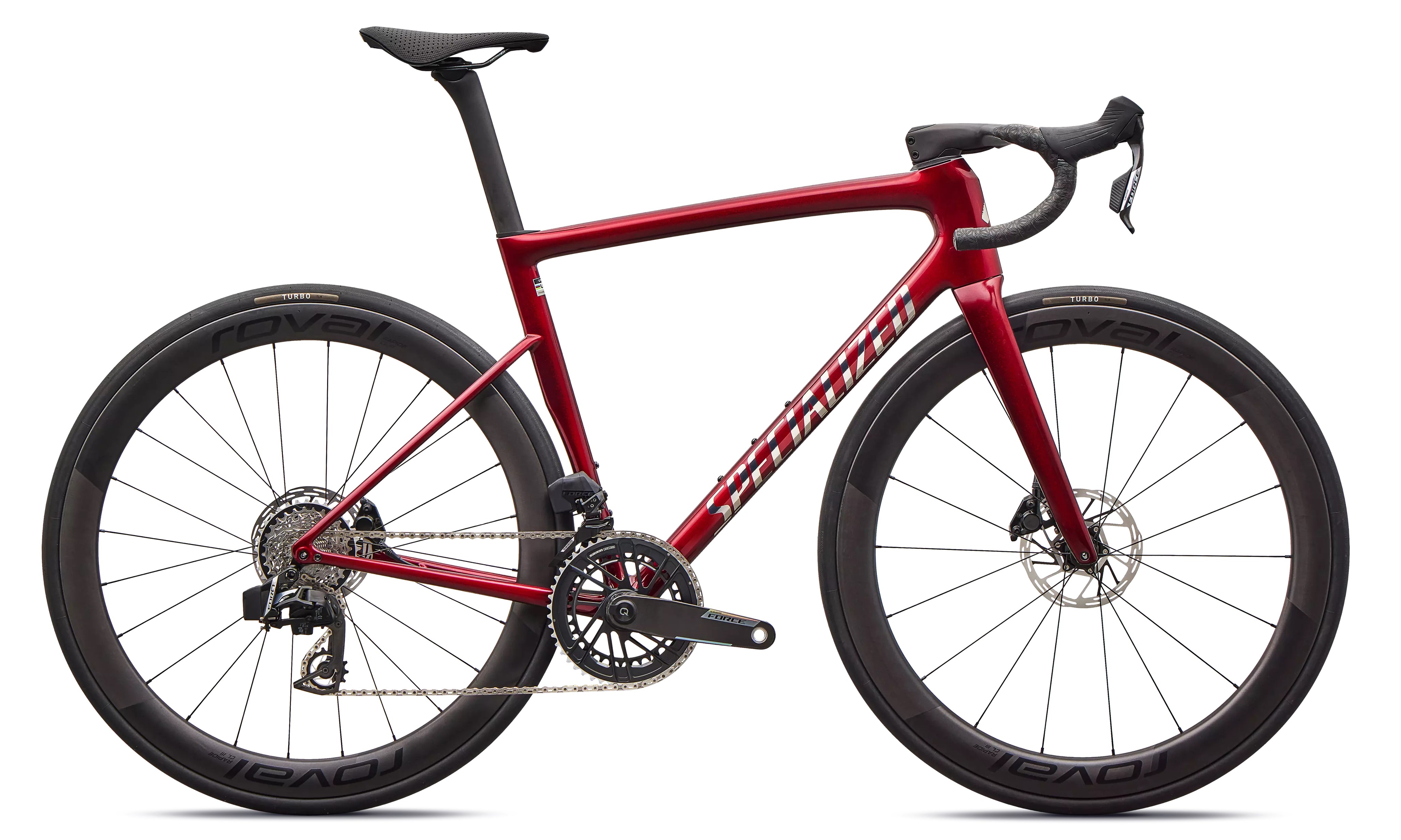 Specialized Tarmac Tarmac SL8 Pro SRAM gloss red sky/chrome Barva: červená, Velikost: 44 cm