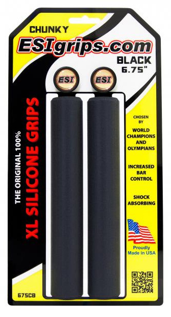 ESI Grips Gripy ESI Chunky - black 6.75" Barva: černá