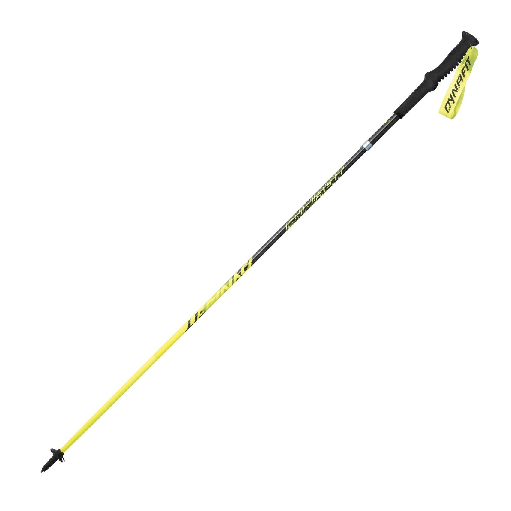 Hole Dynafit Vertical Pro Pole carbon/carrot Barva: černá / žlutá, Délka: 130 cm
