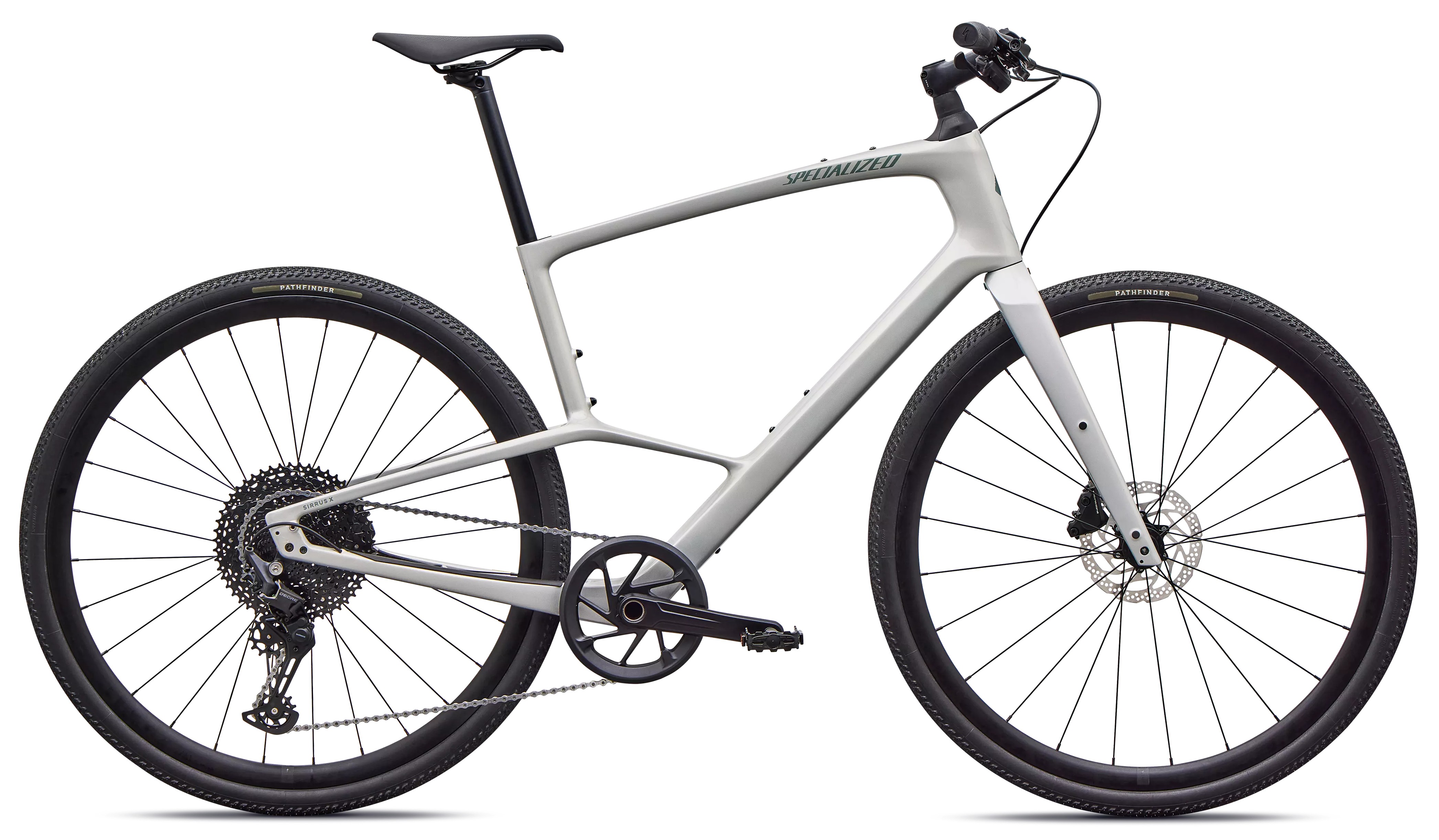 Specialized Sirrus  X 5.0 gloss dolomite metallic/fjord metallic frost Barva: bílá, Velikost: M