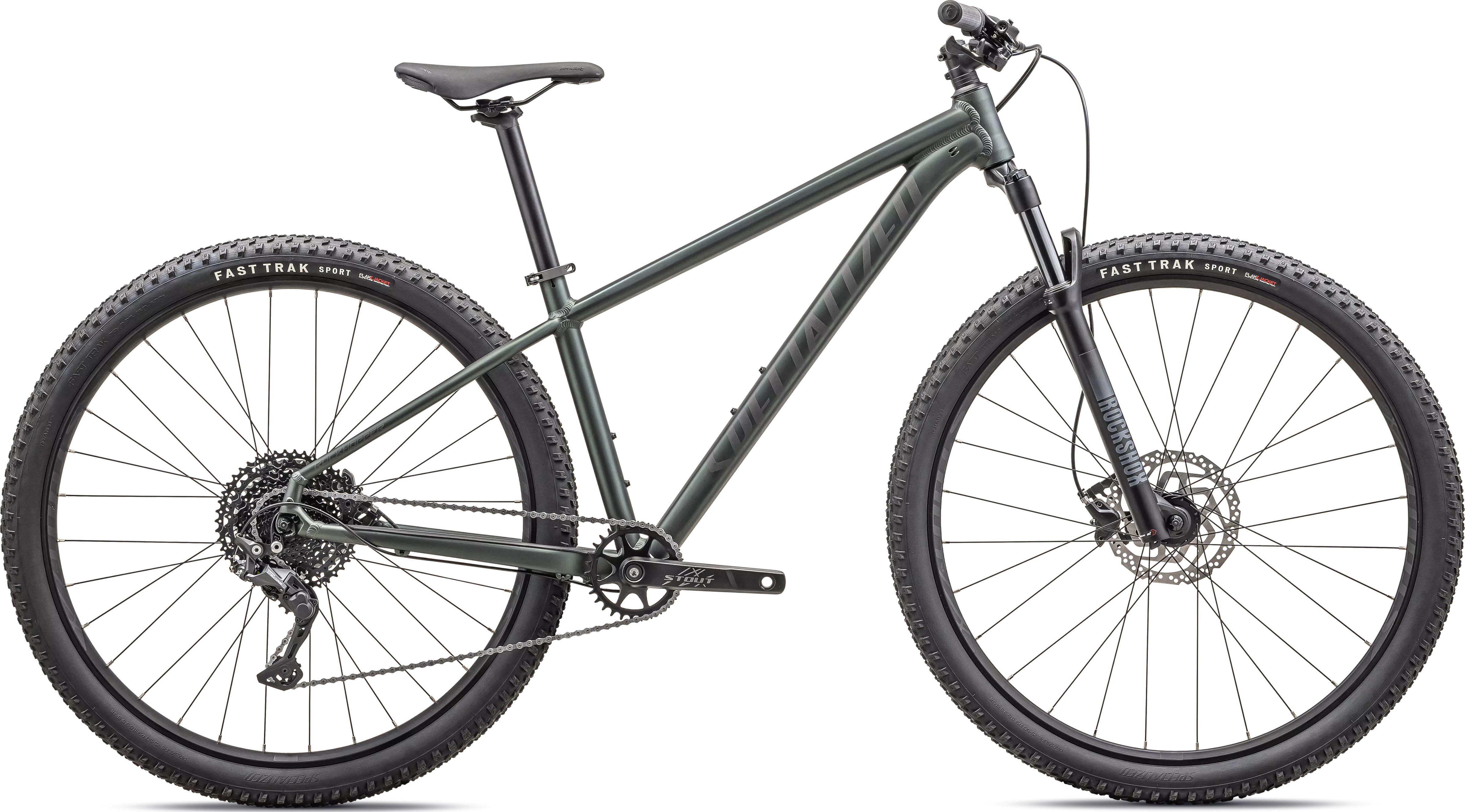 Specialized Rockhopper Comp 29 gloss oak green metallic/smoke Barva: zelená / šedá, Velikost: M
