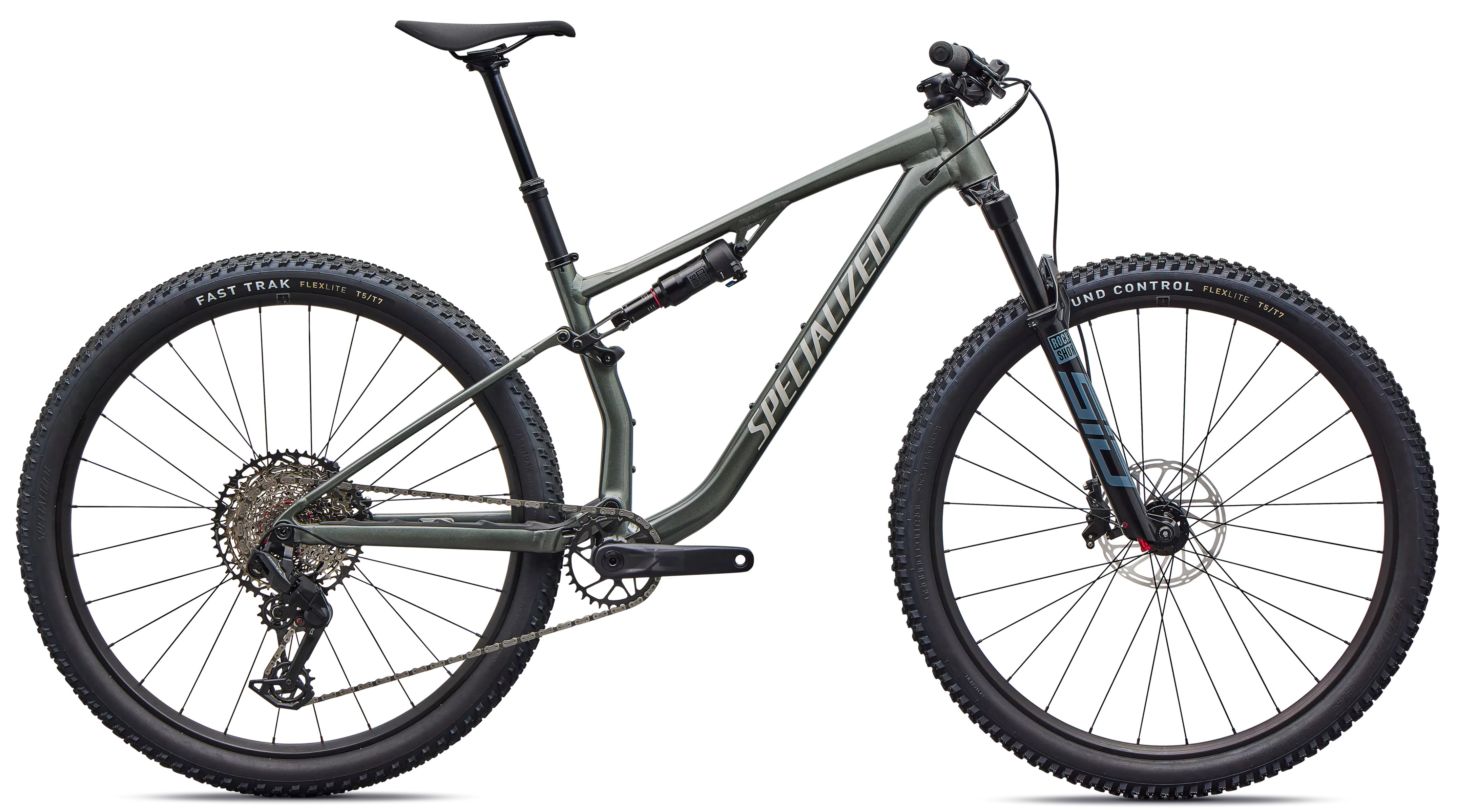Specialized Chisel Comp gloss charcoal tint over silver dust/dolomite metallic Barva: stříbrnošedá, Velikost: XL