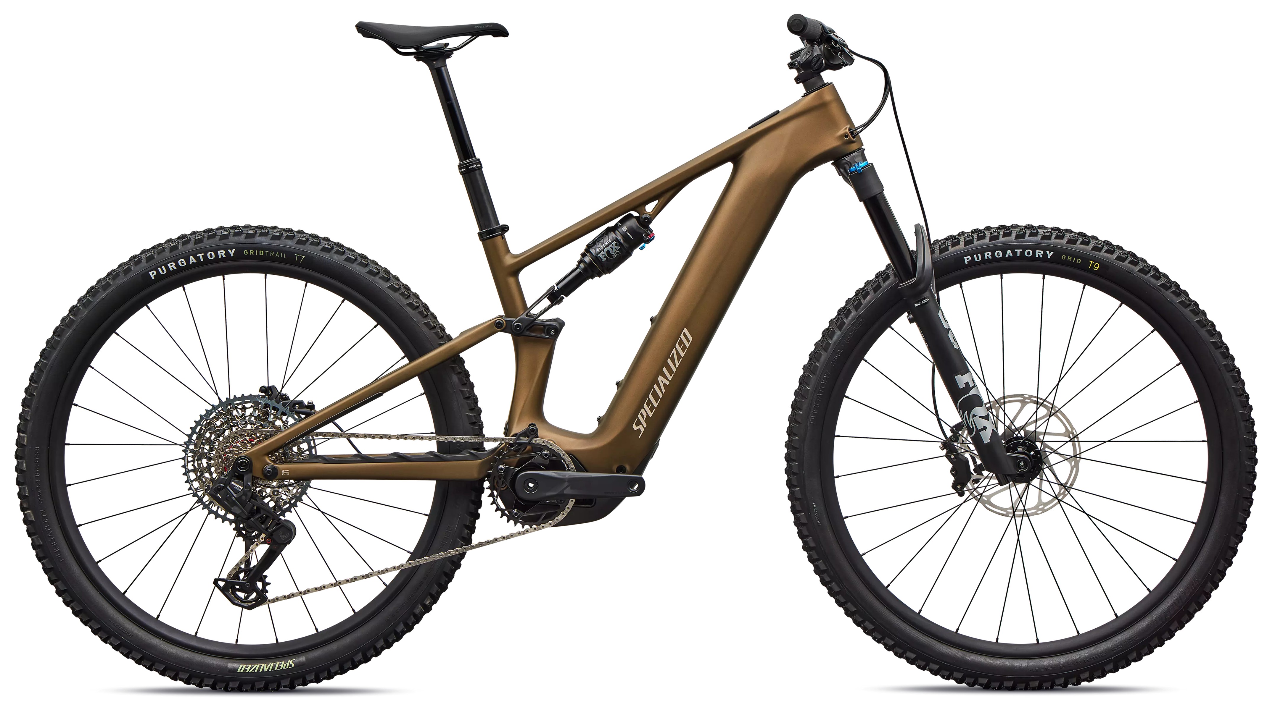 Specialized Turbo Levo R Comp satin burnt gold metallic/sandstone metallic Barva: zlatá, Velikost: S5