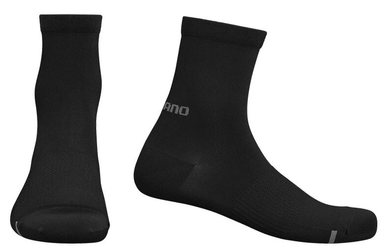 Ponožky Shimano Mid Performance black Barva: černá, Velikost: M-L