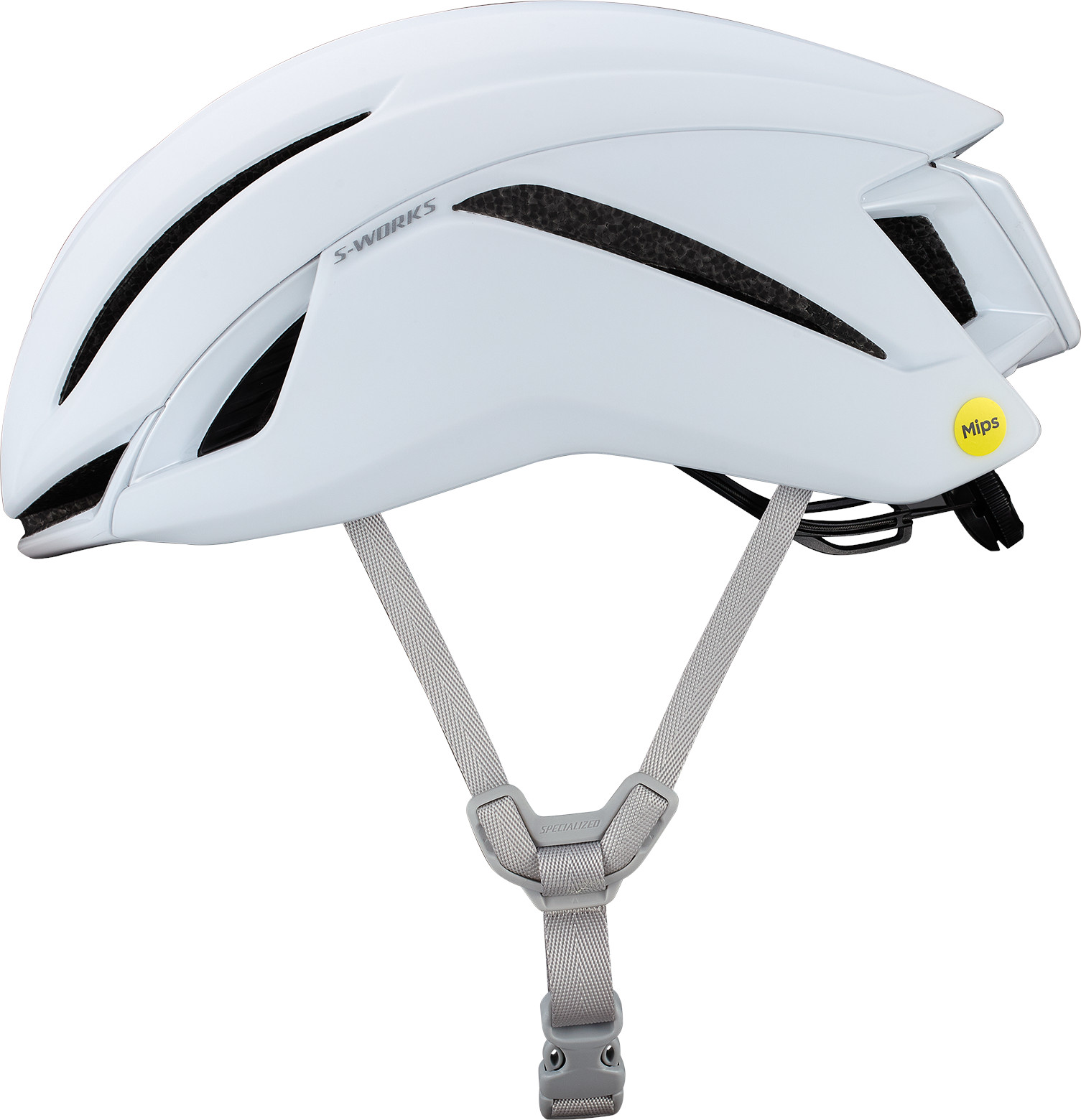 Helma Specialized S-Works Evade 4 matte white Barva: bílá, Velikost: L