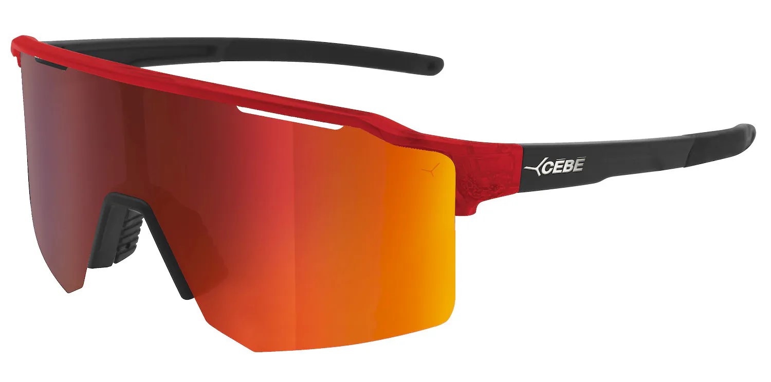 Brýle Cébé Outflow 2 Lite Polarized CAT 3 Barva: červená / černá