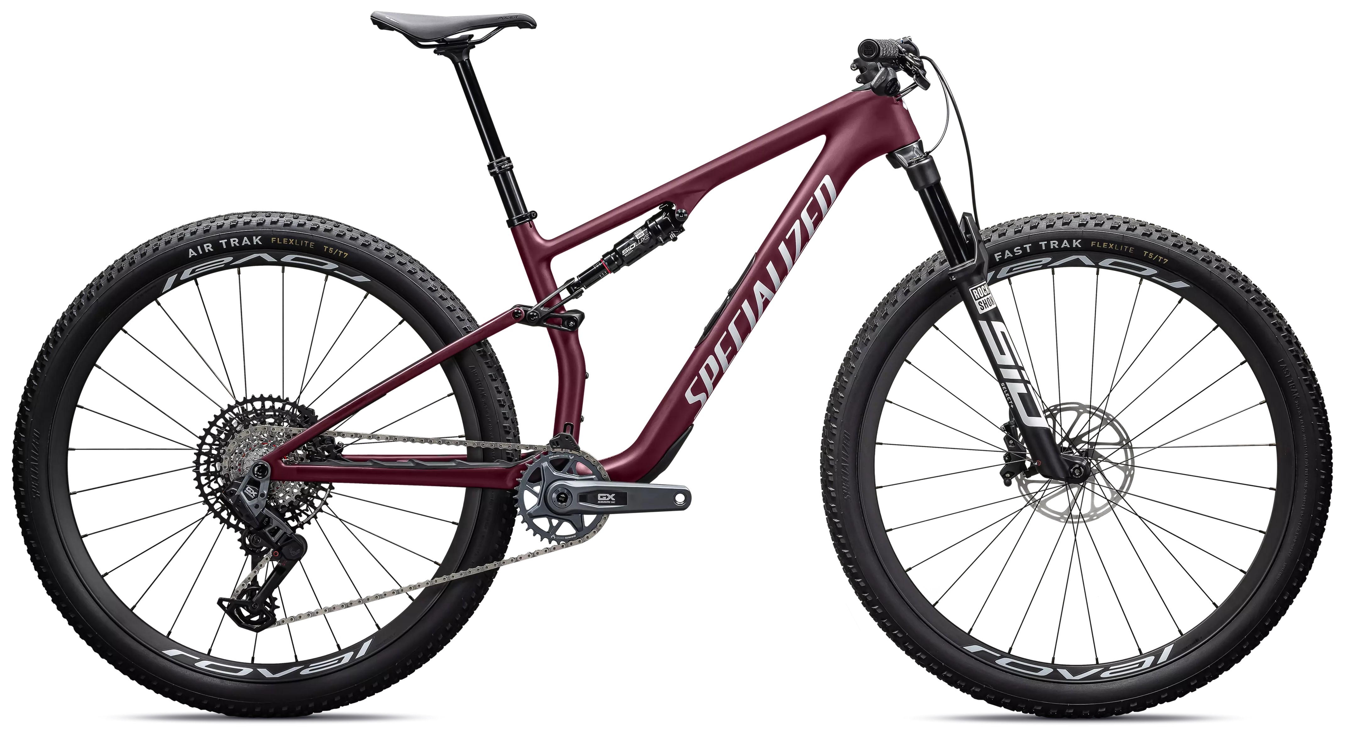 Specialized Epic 8 Expert AXS satin bordeaux metallic/white Barva: vínová, Velikost: S