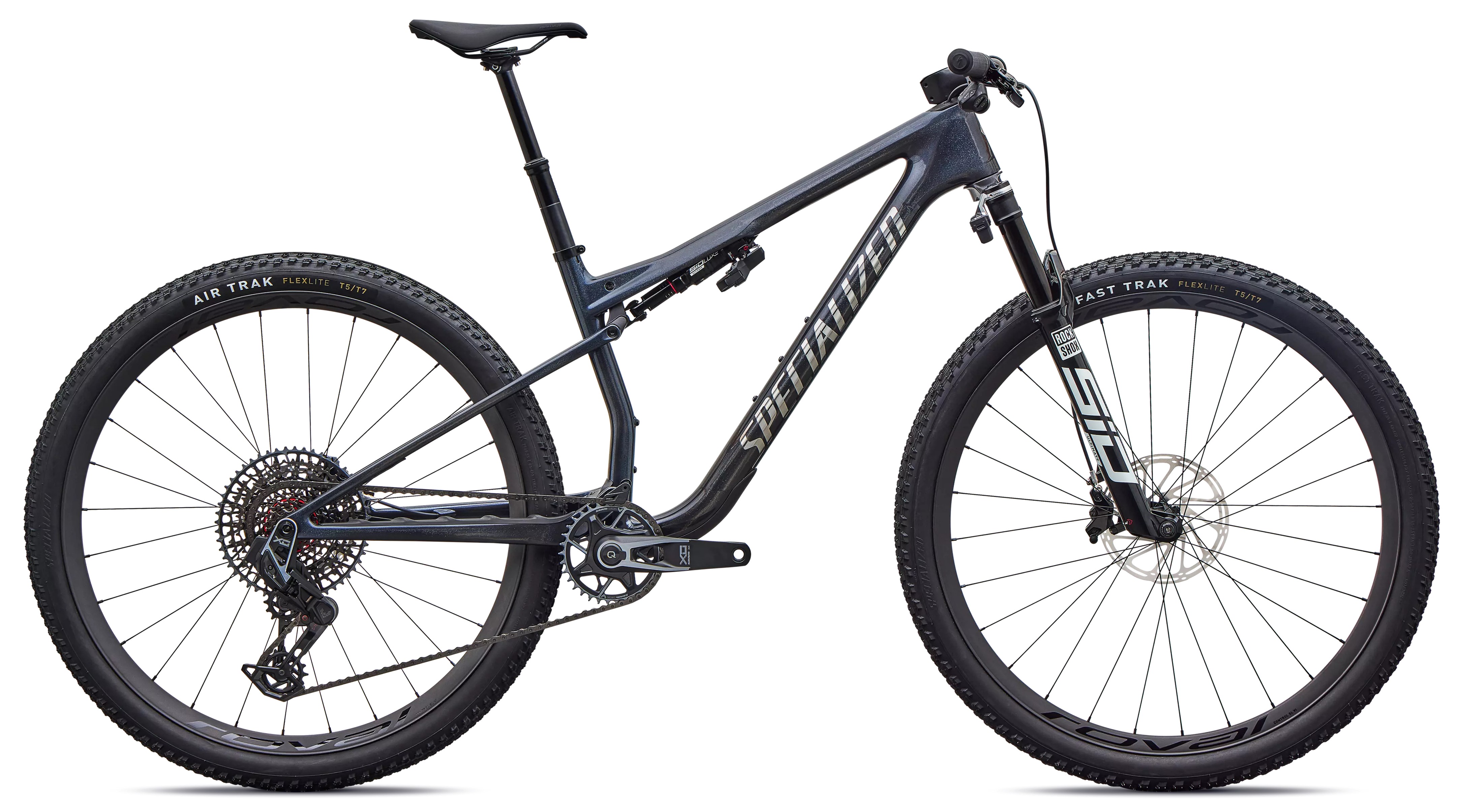 Specialized Epic 9 Pro gloss carbon/chaos glitter pearl/chrome Barva: stříbrná, Velikost: S