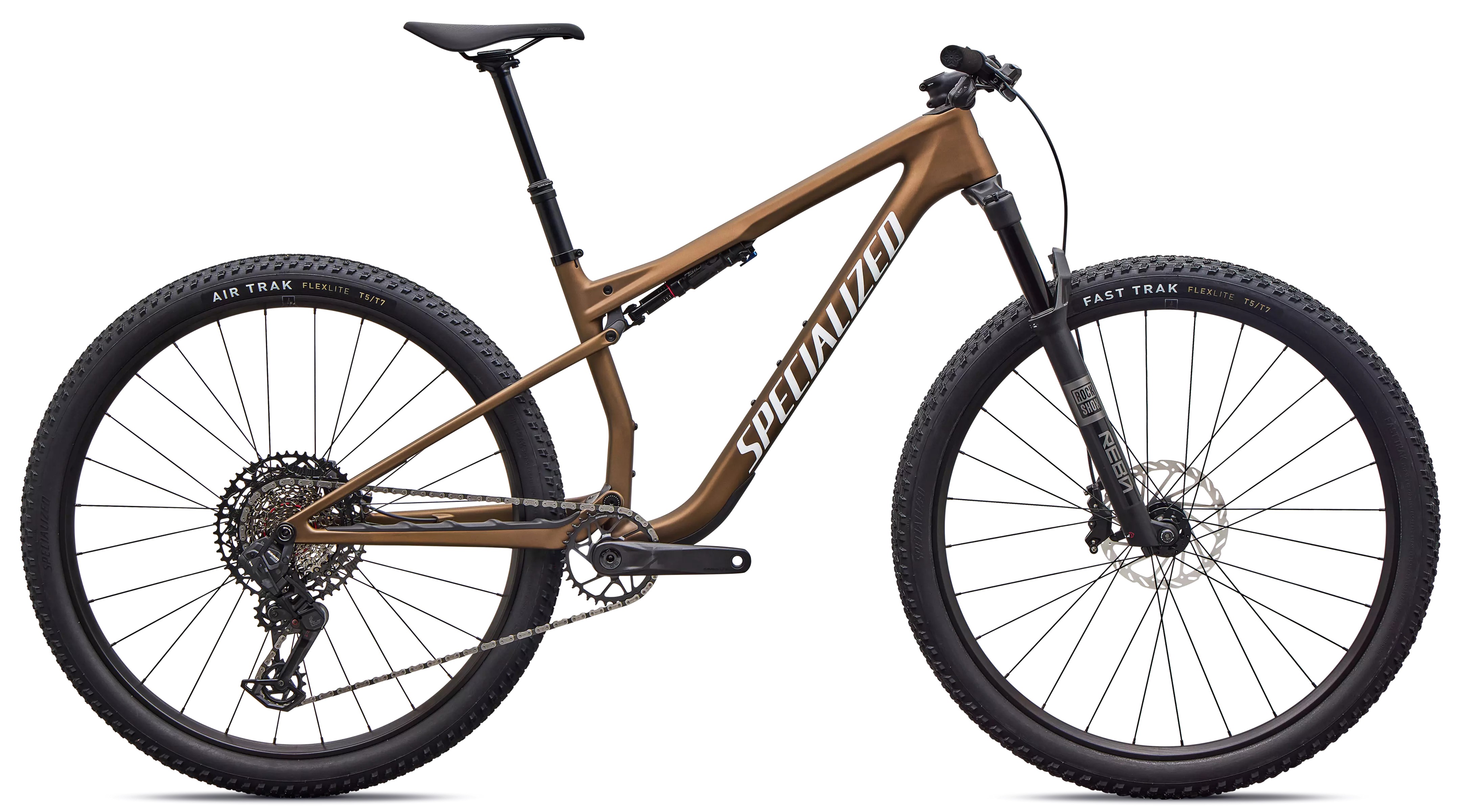 Specialized Epic 9 Sport satin burnt gold metallic/metallic white silver Barva: hnědozlatá, Velikost: M