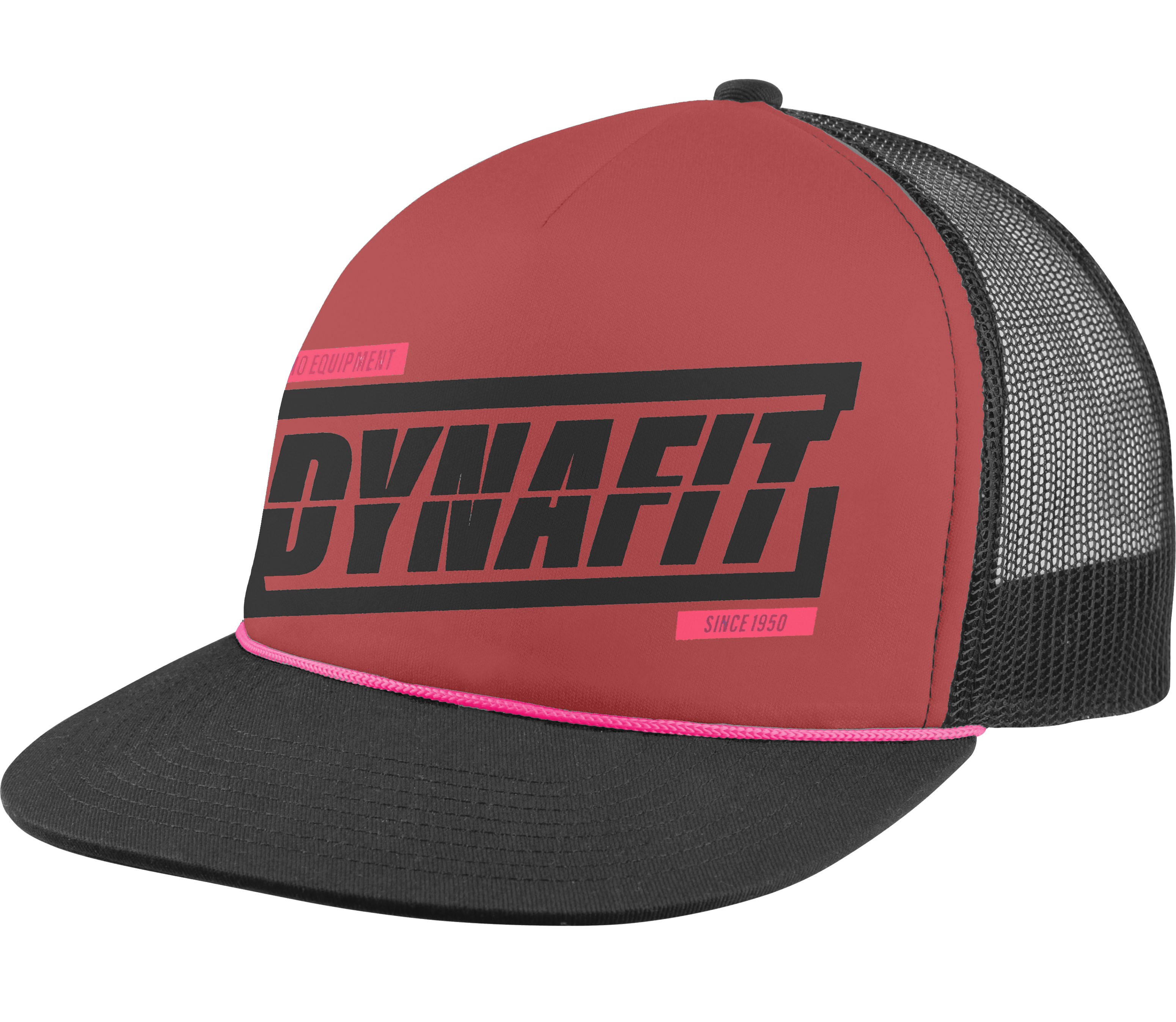 Dynafit Graphic Trucker Cap mineral red Barva: vínová, Velikost: UNI