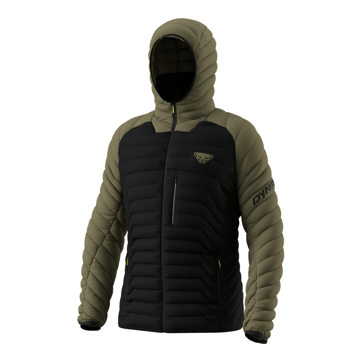 Pánská bunda Dynafit Radical RDS Down Hooded Jacket military green Barva: military green, Velikost: XXL