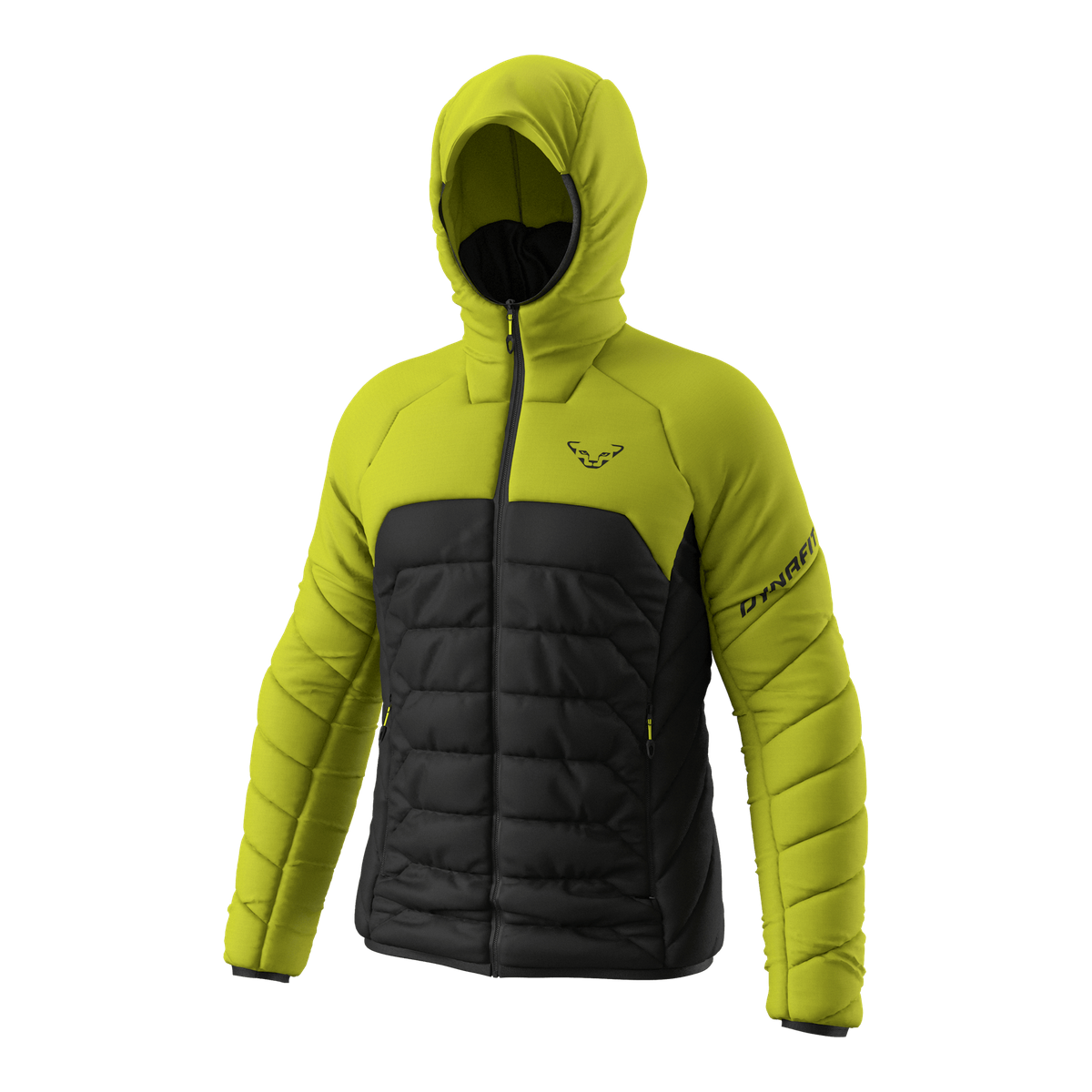 Pánská bunda Dynafit Radical Insulation Hooded Jacket golden lime Barva: golden lime, Velikost: XL
